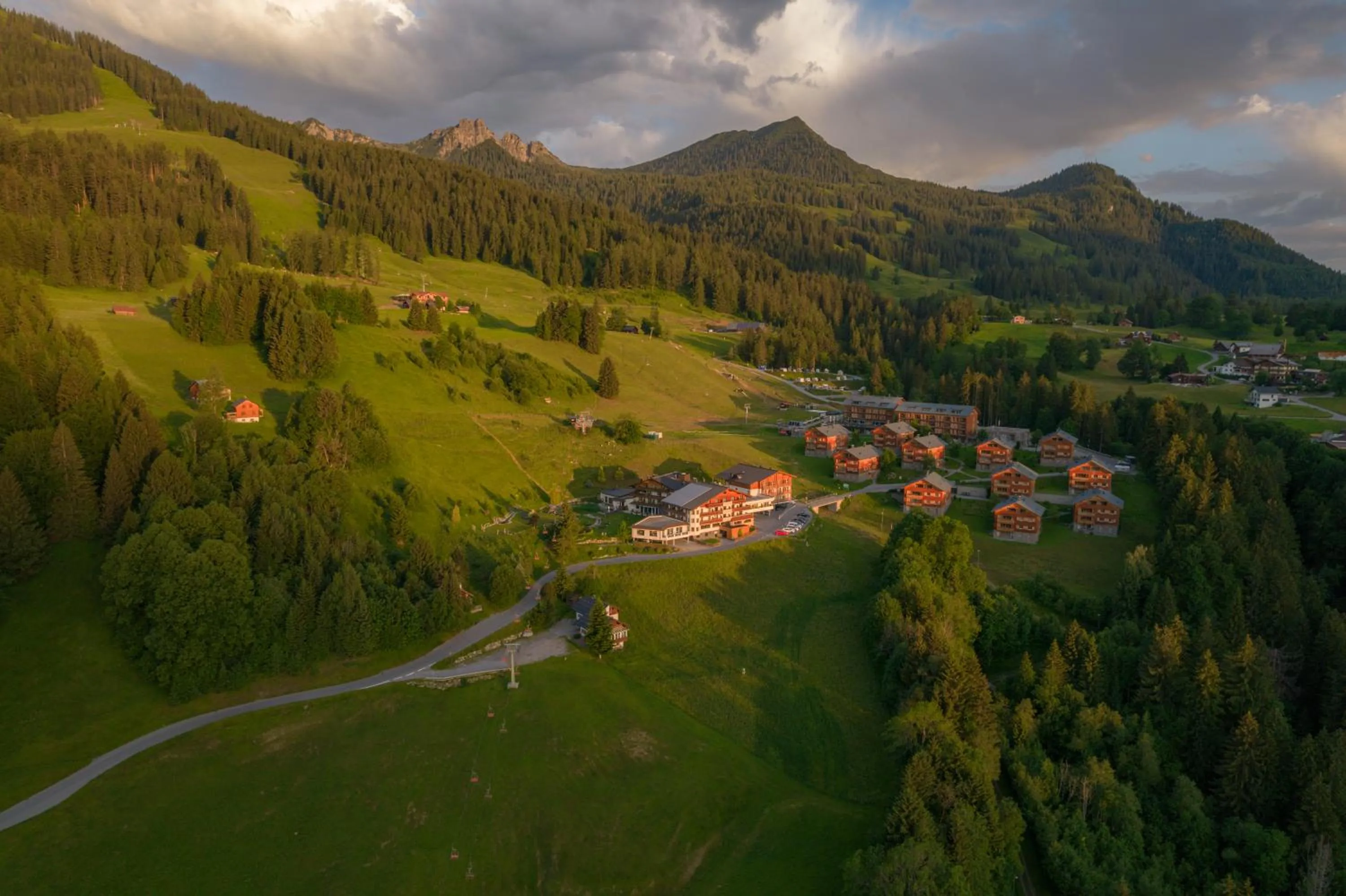 Bird's eye view in Alpinresort Schillerkopf