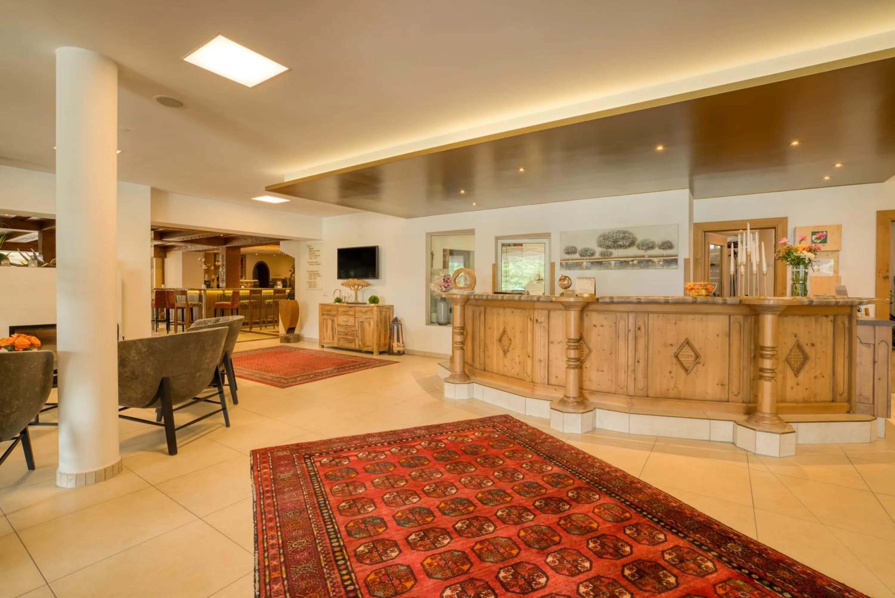 Lobby or reception in Alpinresort Schillerkopf