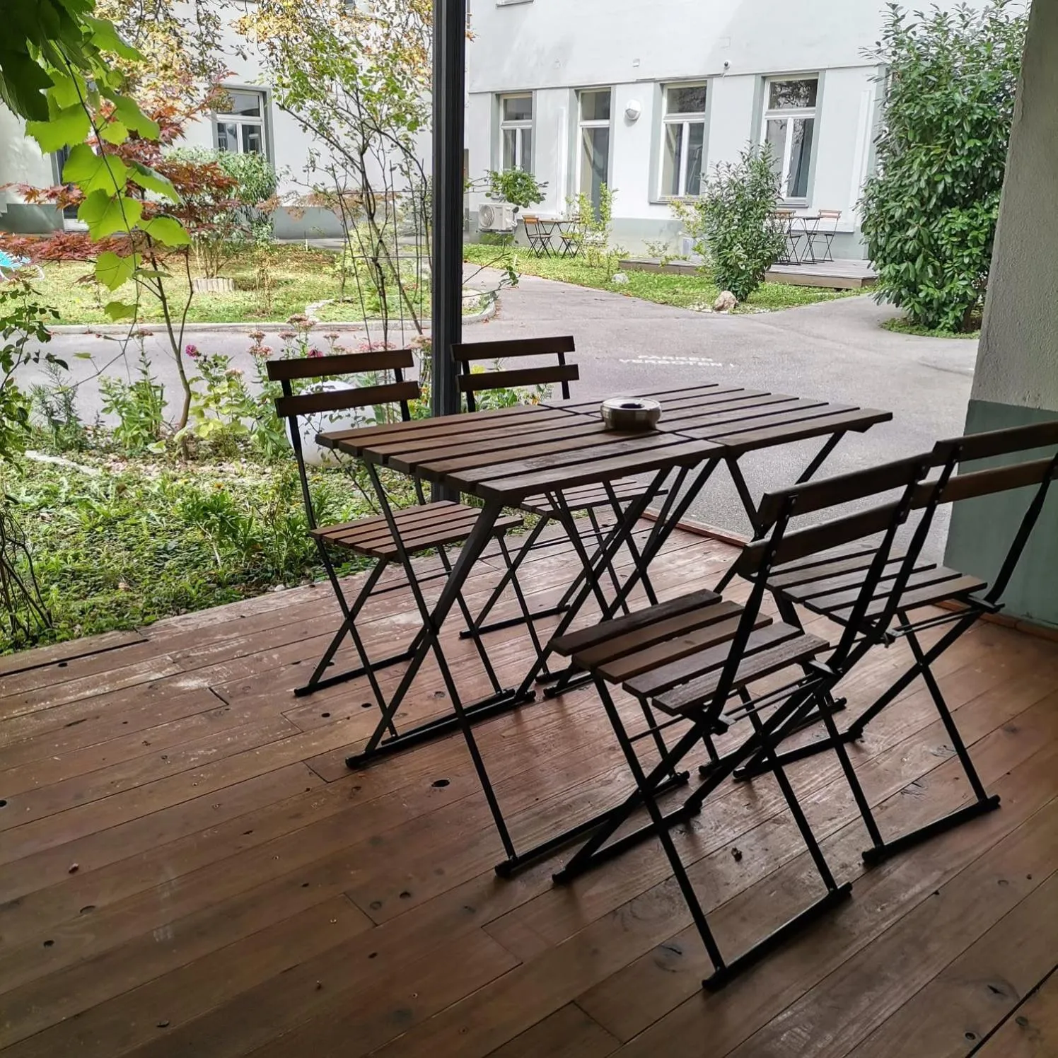 Patio in Hotel Brauhof Wien