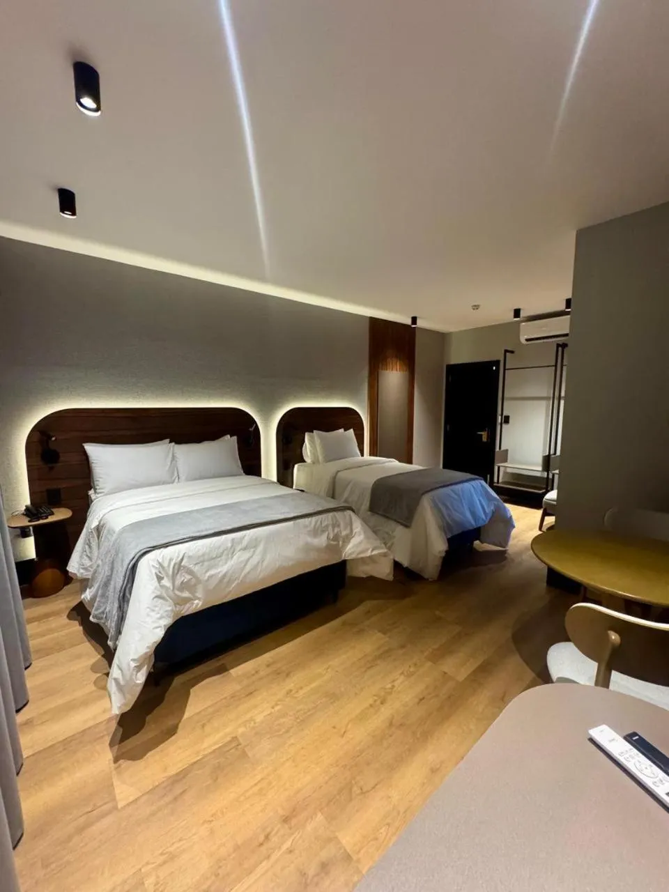 Bed in Zallon Hotel Executivo