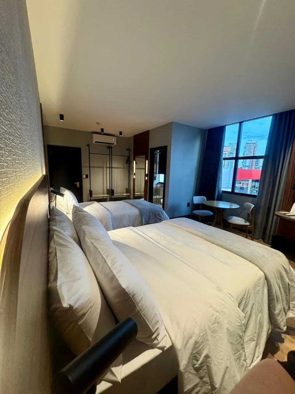 Bed in Zallon Hotel Executivo