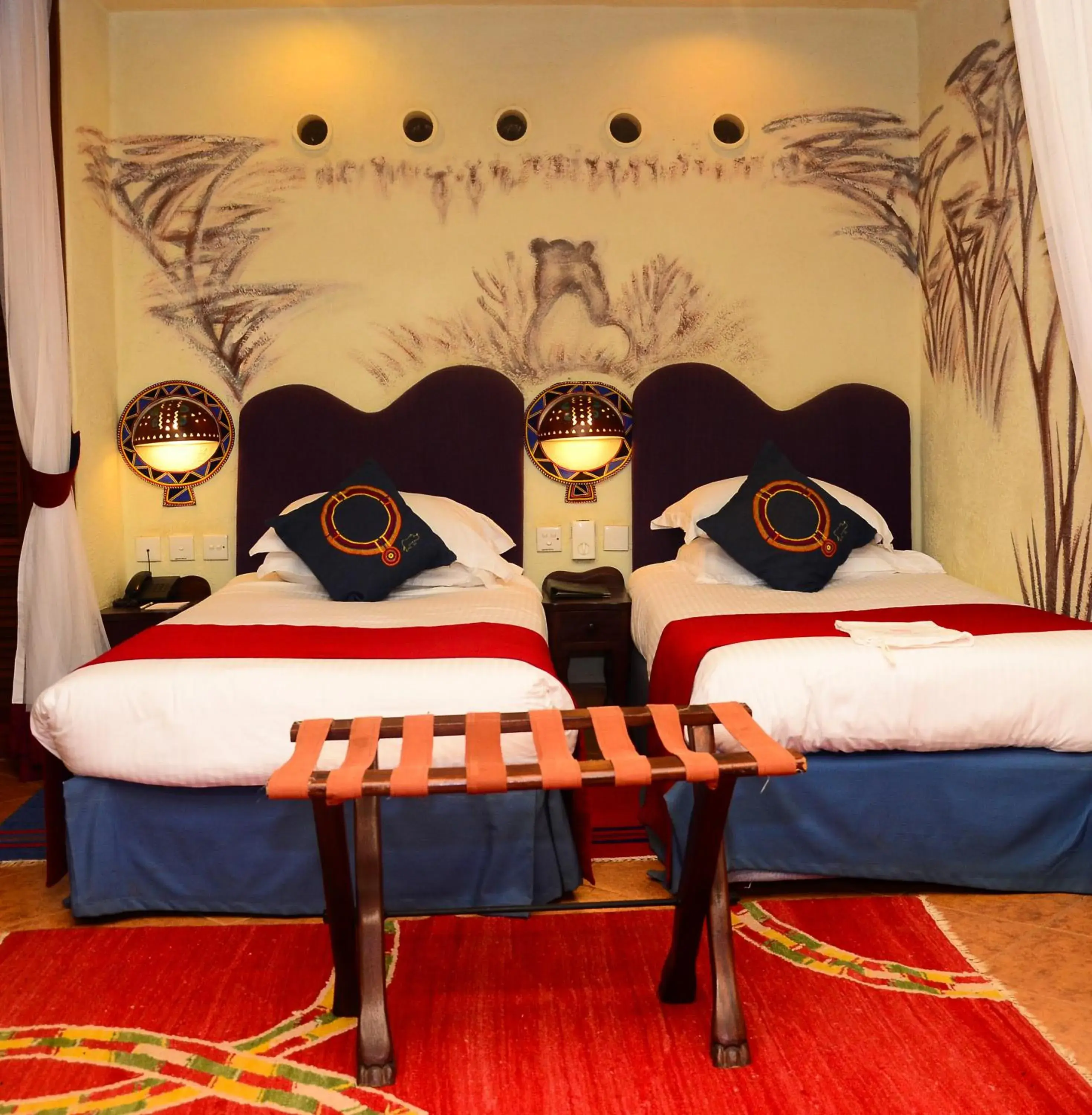 Standard Double or Twin Room - single occupancy in Amboseli Serena Safari Lodge Standard Double or Twin Room - single occupancy in Amboseli Serena Safari Lodge