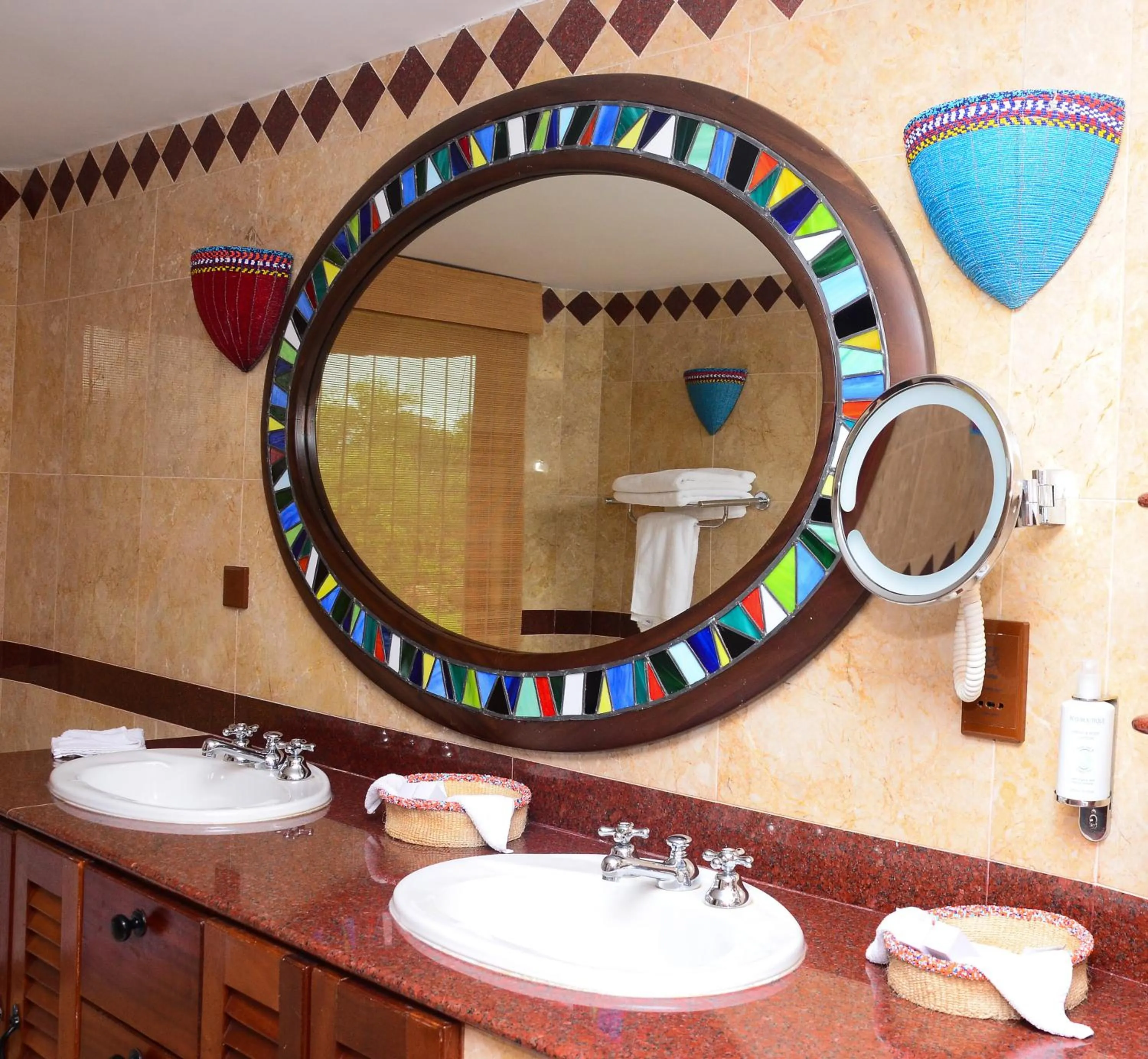 Bathroom in Amboseli Serena Safari Lodge