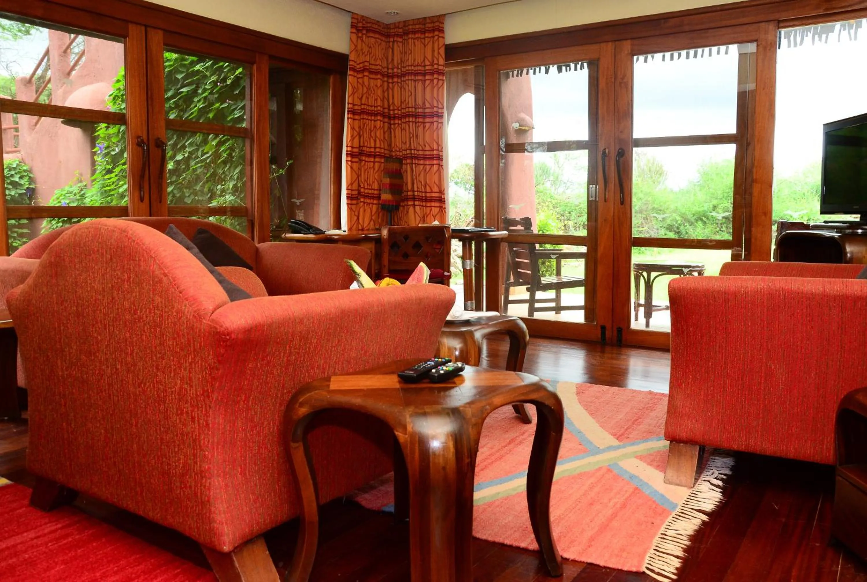 Living room in Amboseli Serena Safari Lodge