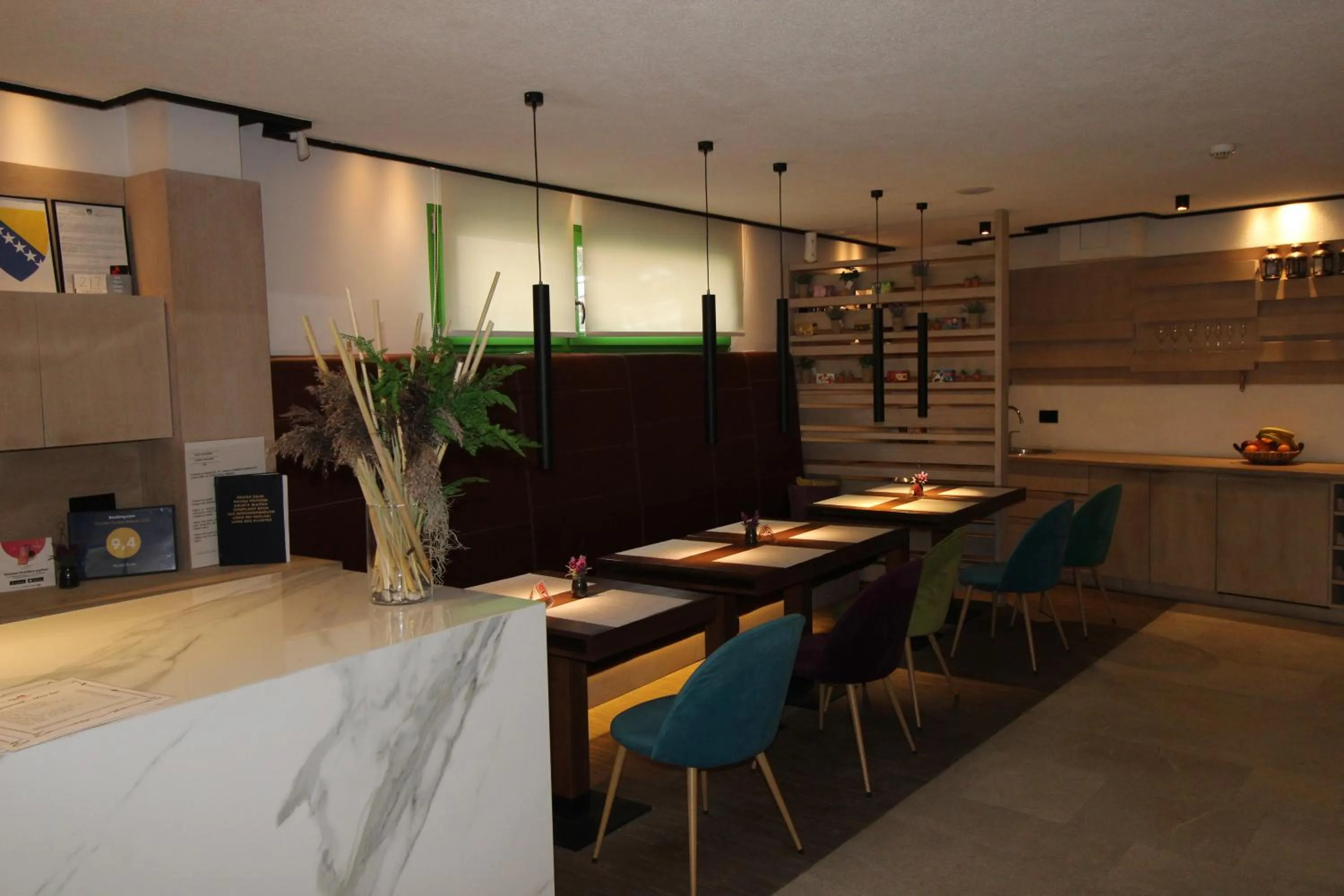 Lobby or reception in Hotel Boss