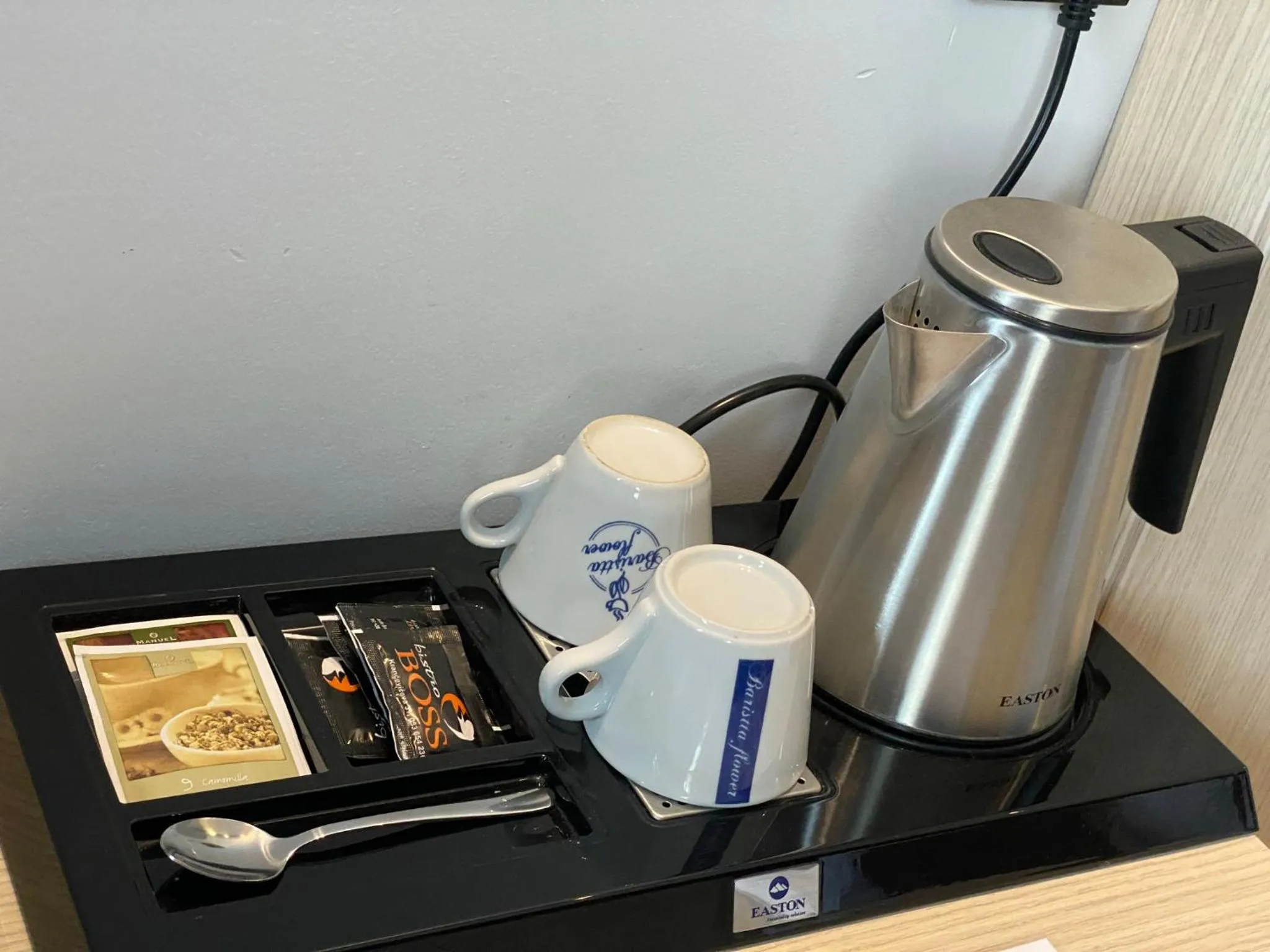 Coffee/tea facilities in Hotel Boss