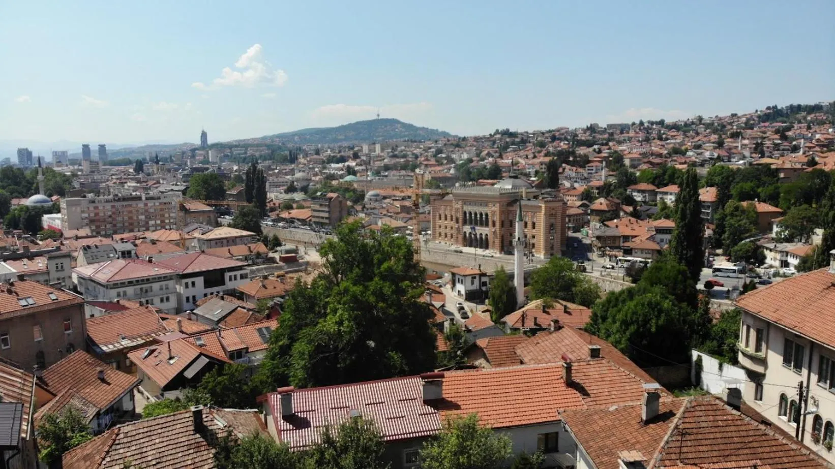 City view in Hotel Boss