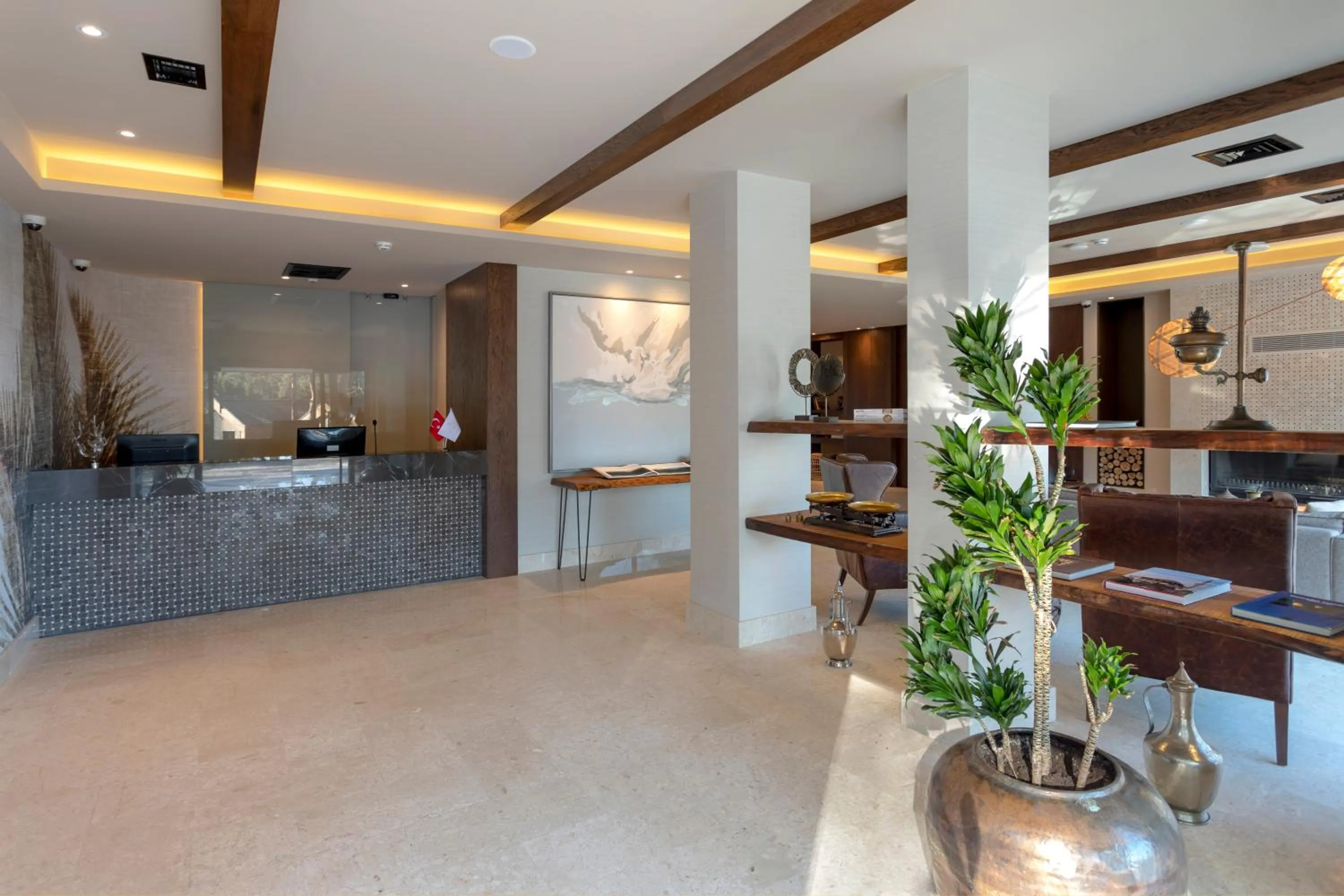Lobby or reception in Hancioglu Orman Evleri & Hotel