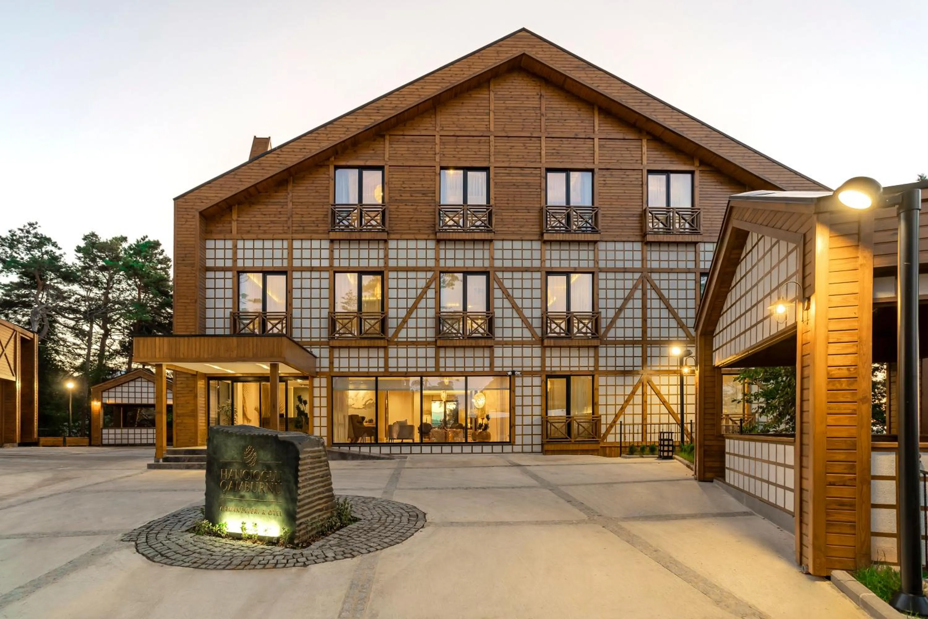 Property building in Hancioglu Orman Evleri & Hotel