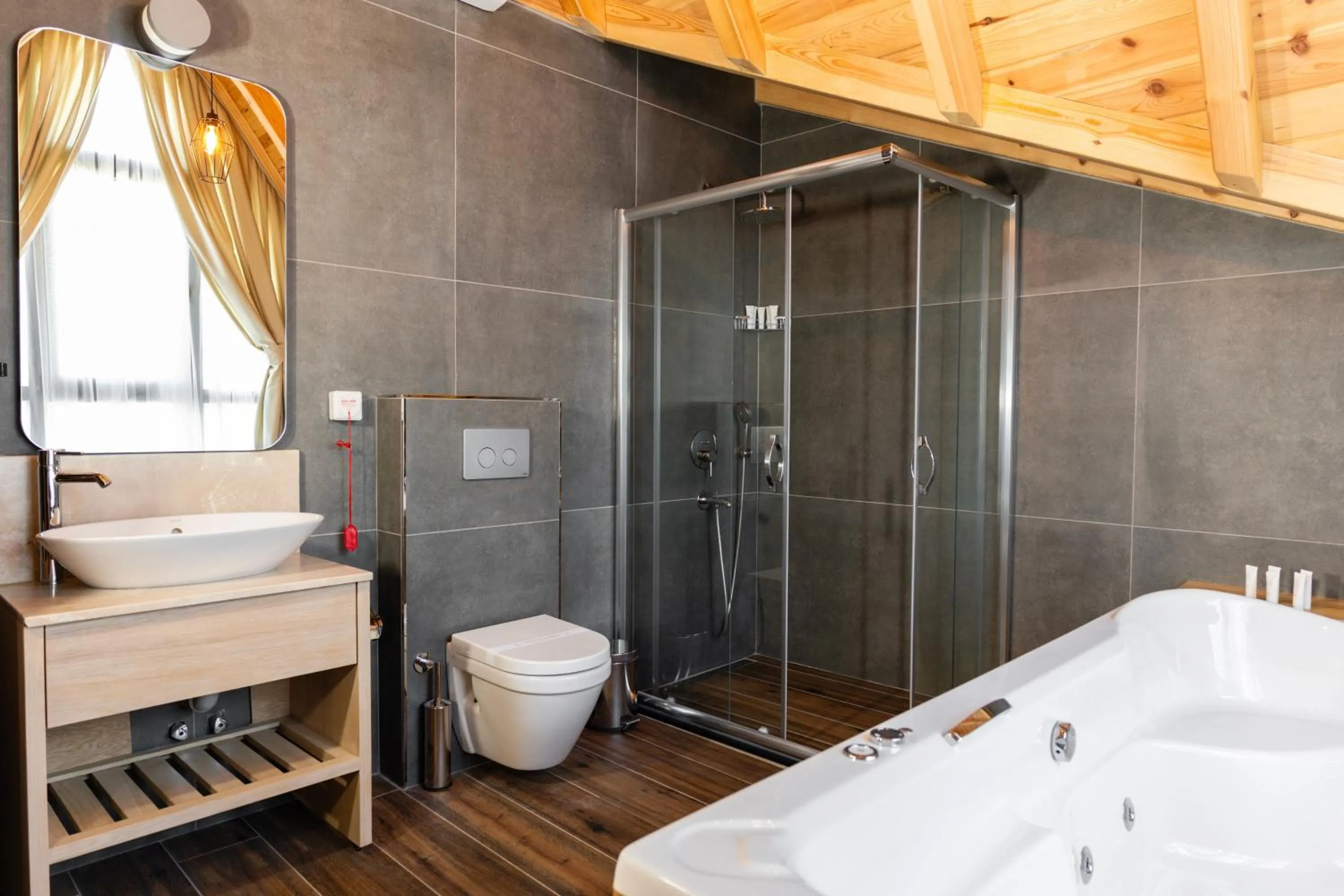 Bathroom in Hancioglu Orman Evleri & Hotel