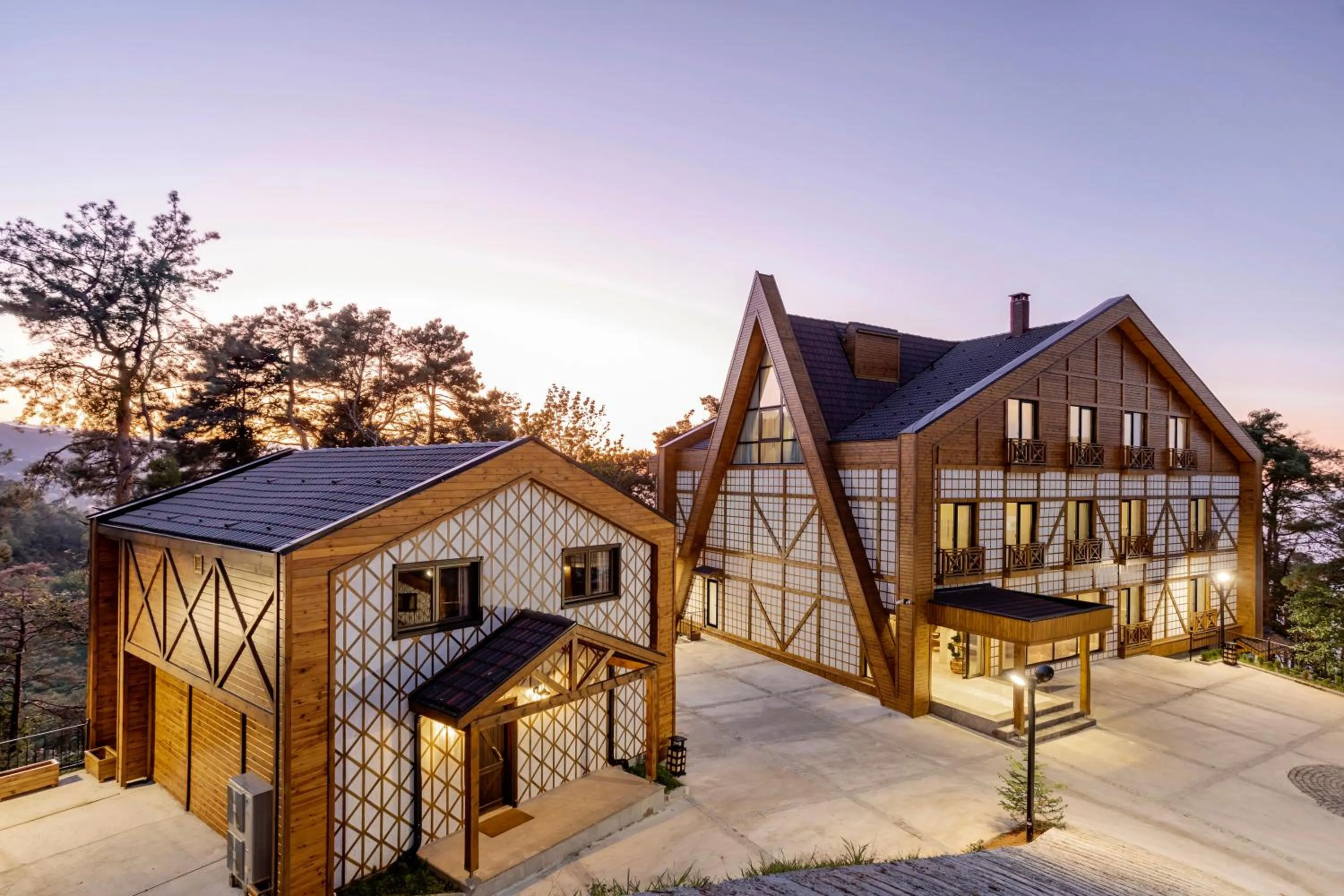 Property building in Hancioglu Orman Evleri & Hotel