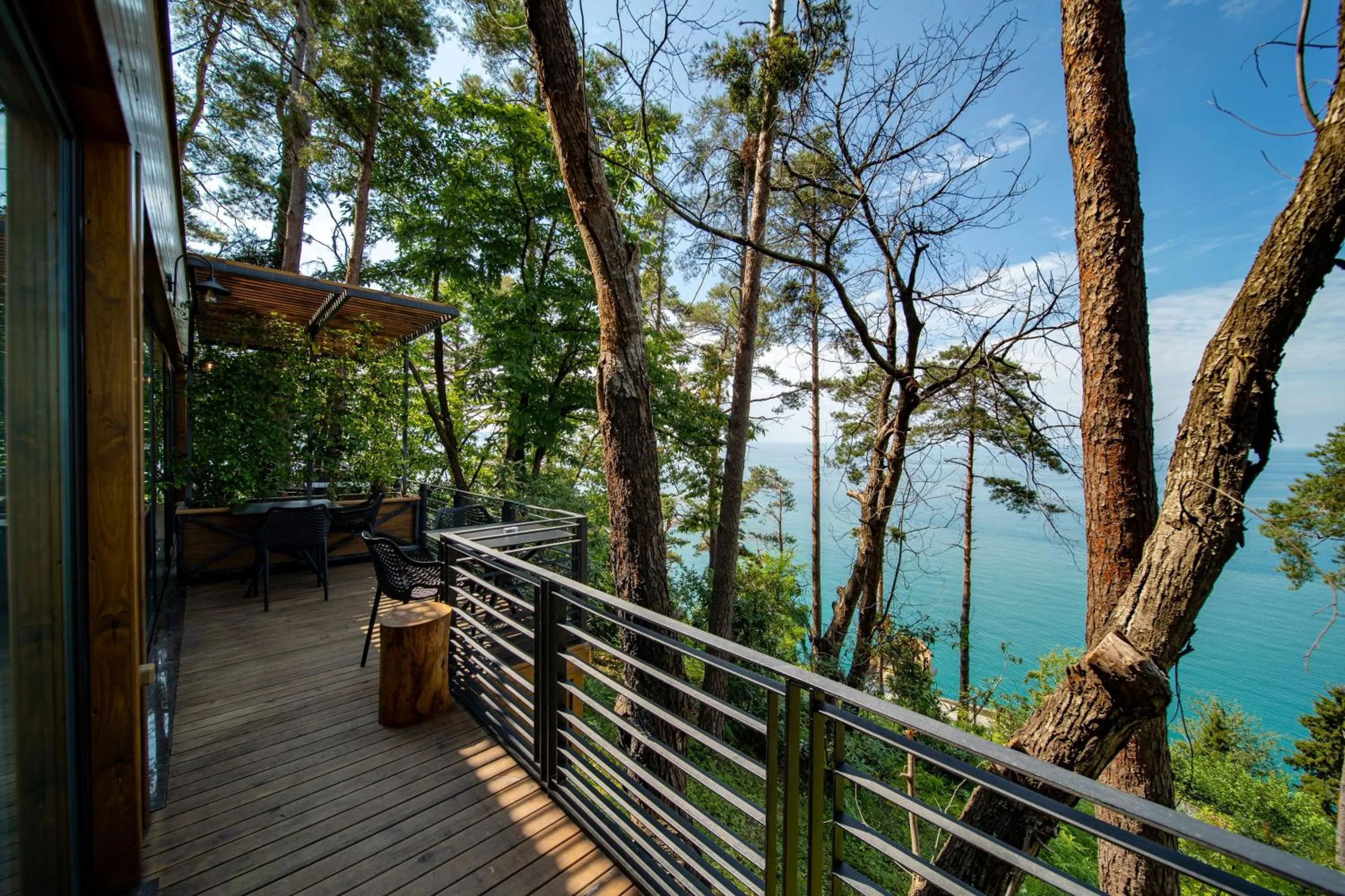Balcony/Terrace in Hancioglu Orman Evleri & Hotel