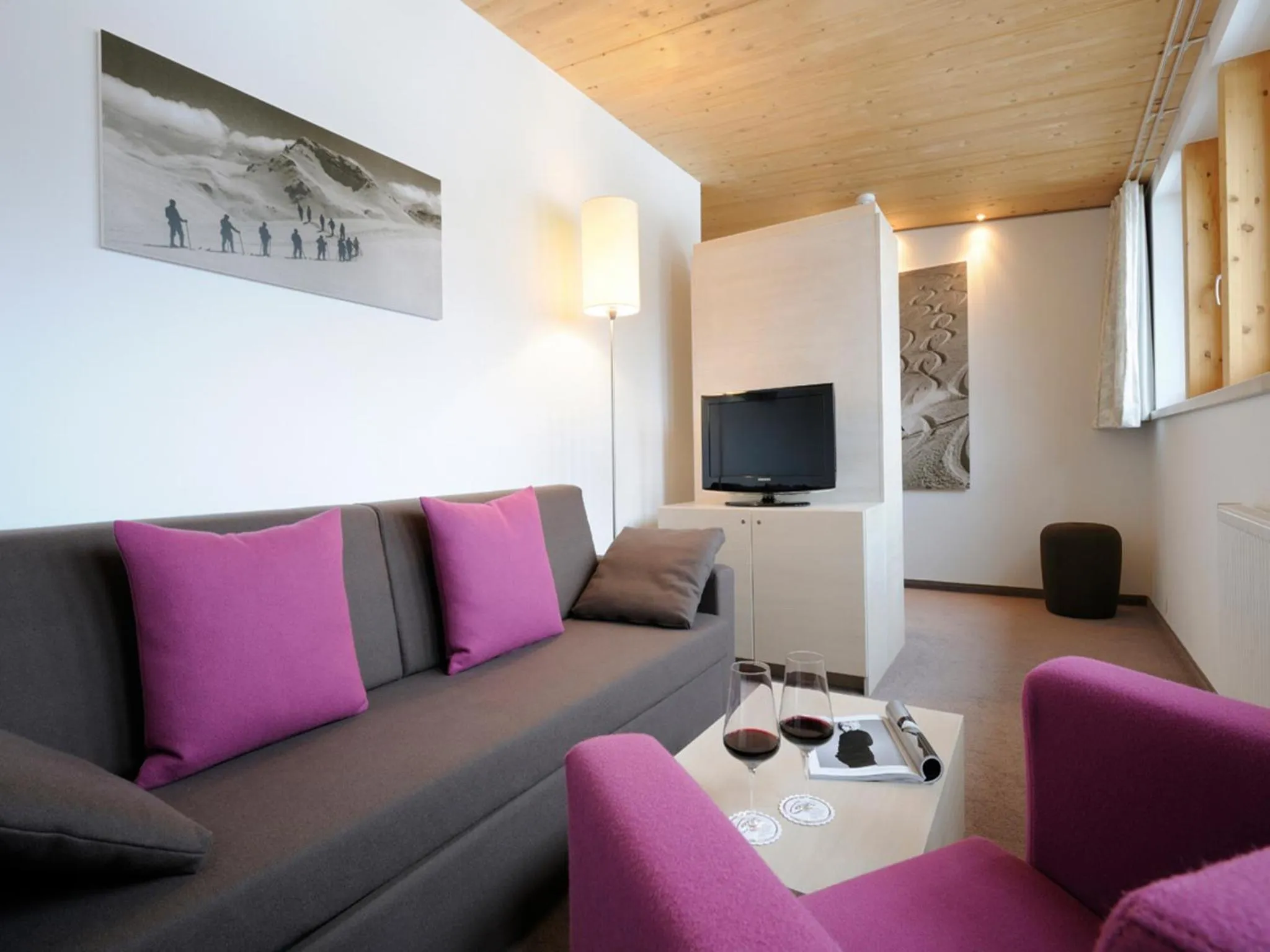 Seating area in Cresta.Alpin.Sport.Hotel