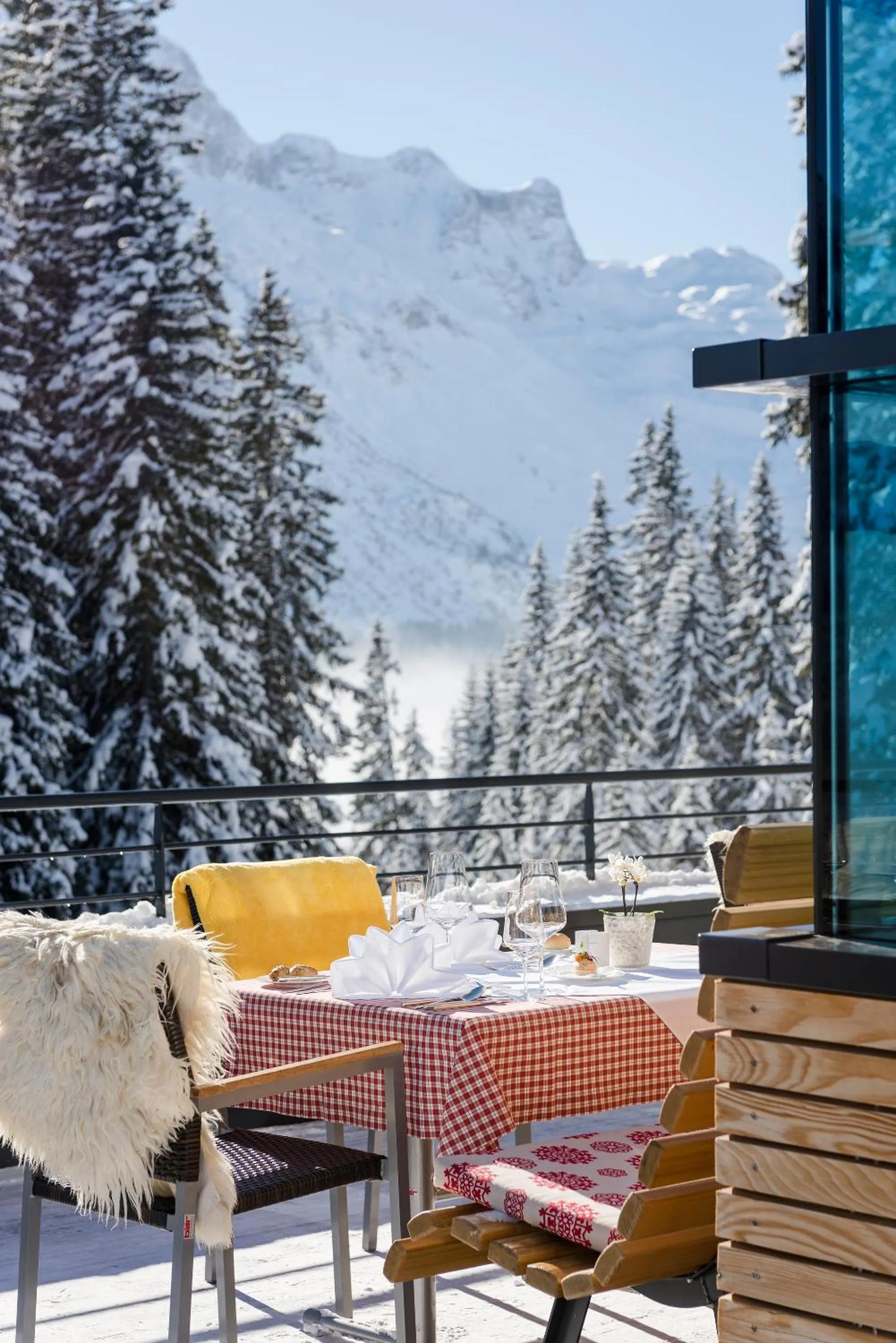 Balcony/Terrace in Cresta.Alpin.Sport.Hotel