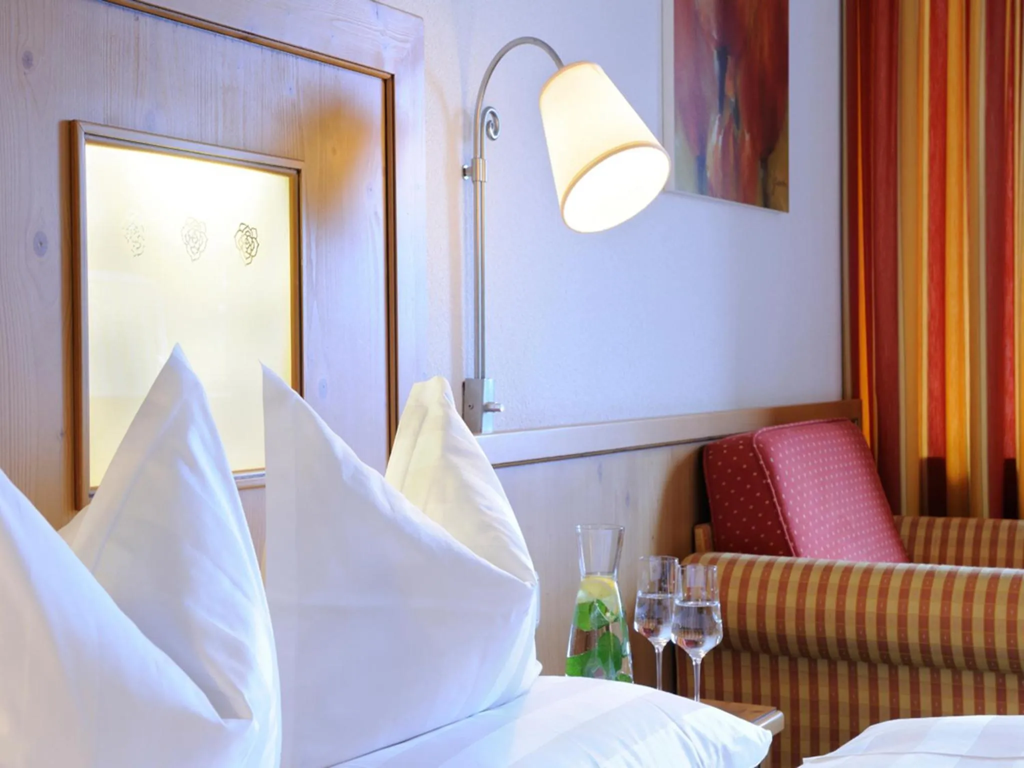 Bed in Cresta.Alpin.Sport.Hotel