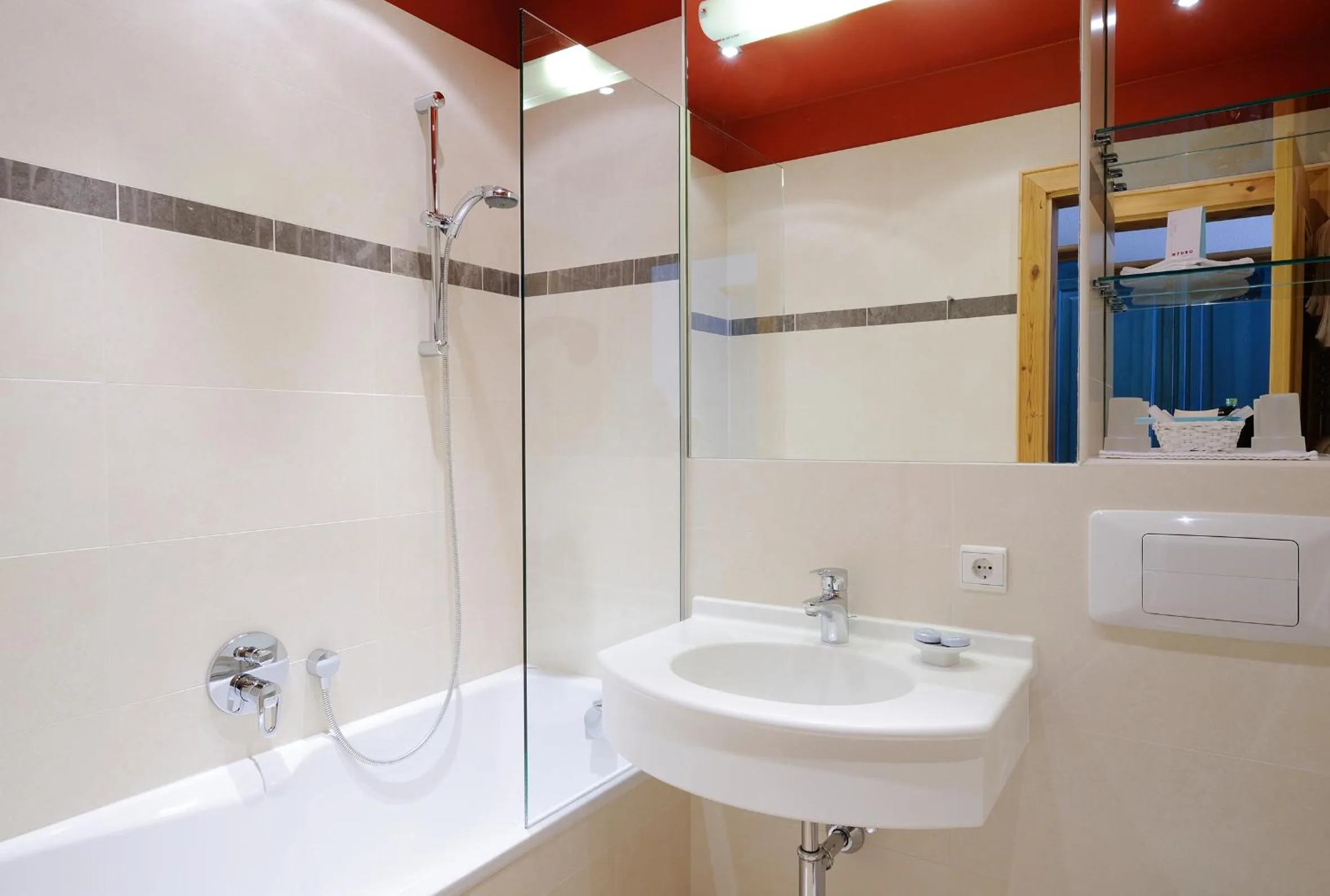 Bathroom in Cresta.Alpin.Sport.Hotel