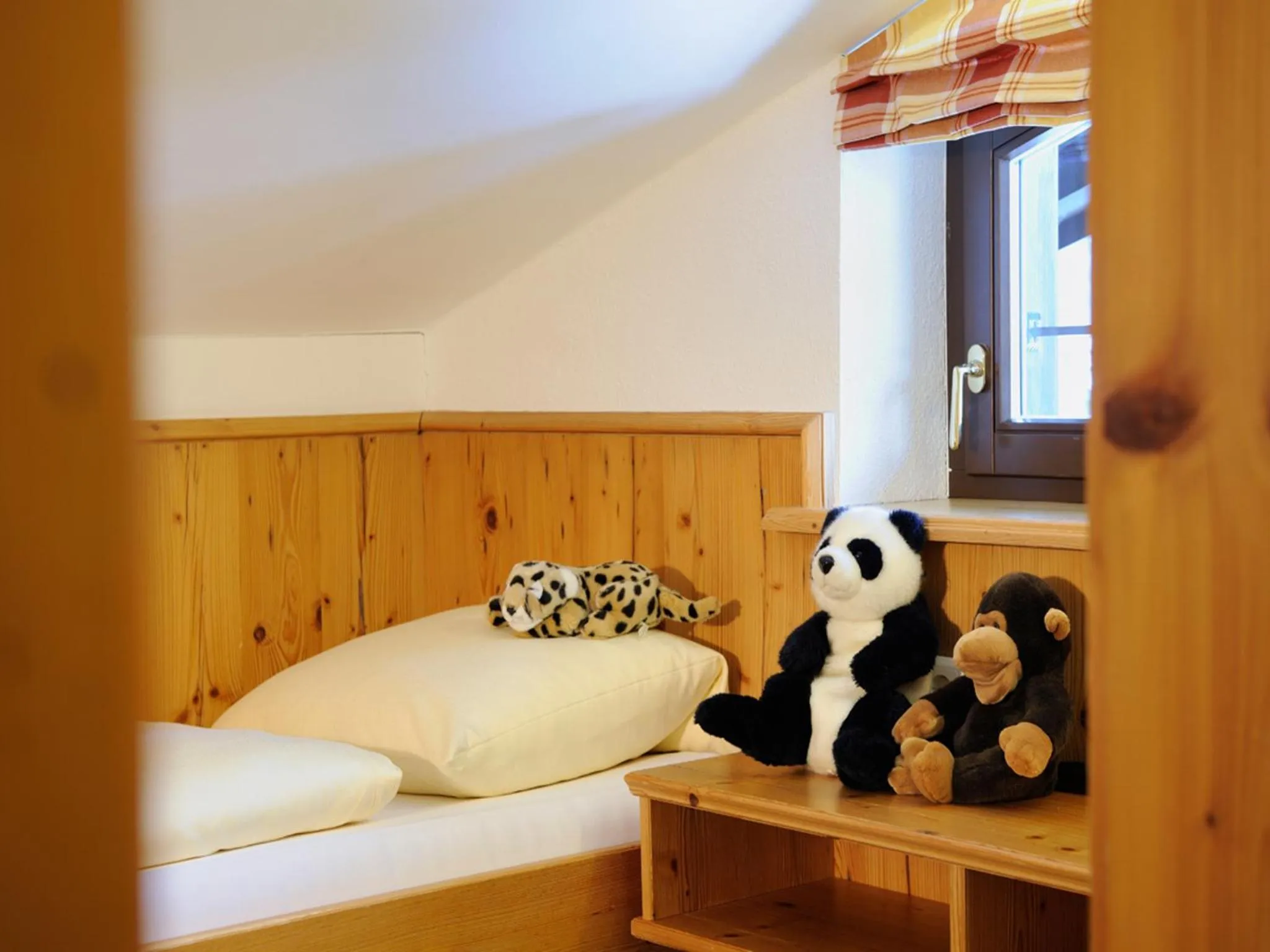 Decorative detail, Bed in Cresta.Alpin.Sport.Hotel