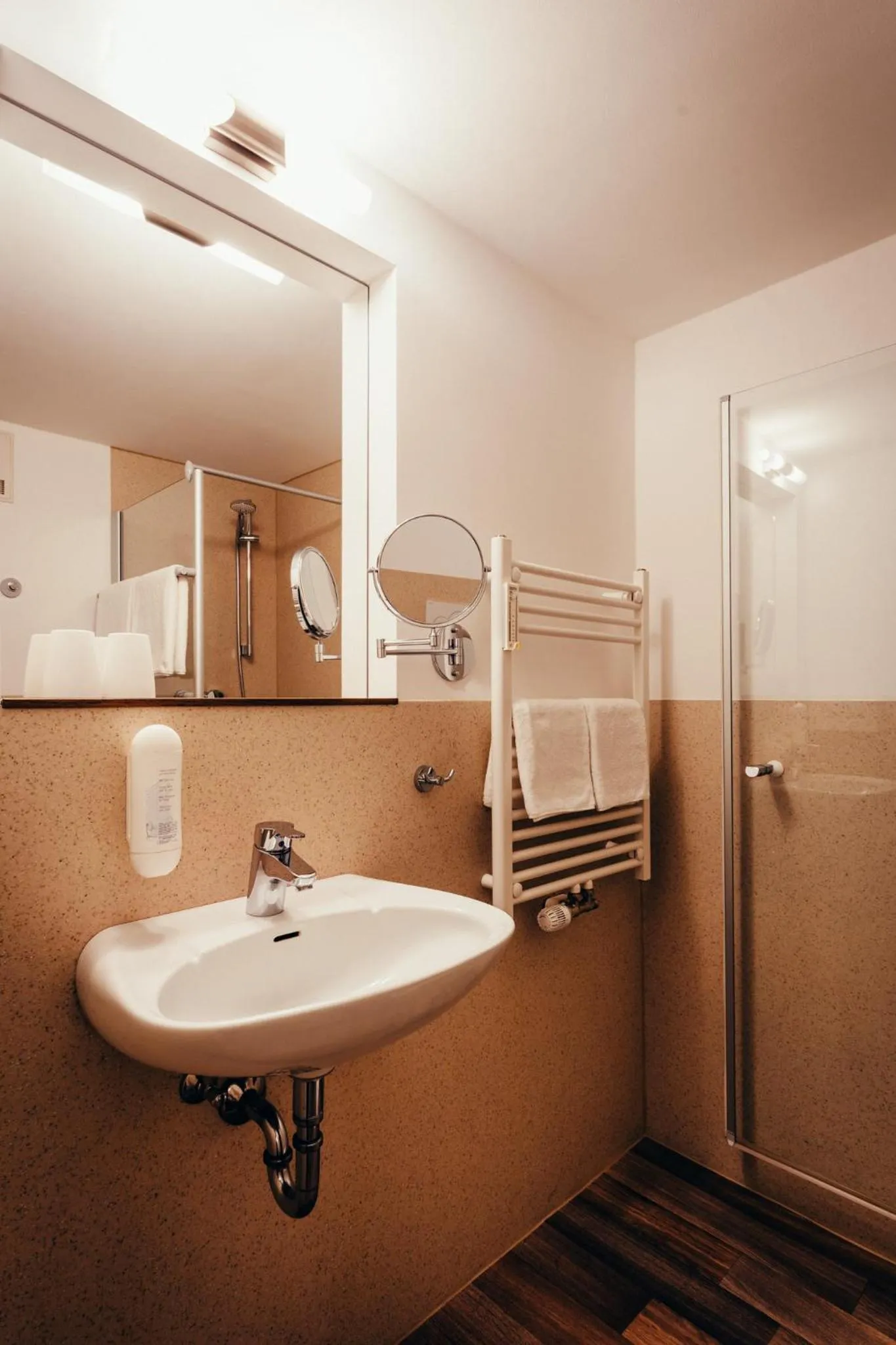 Bathroom in Hotel Adler