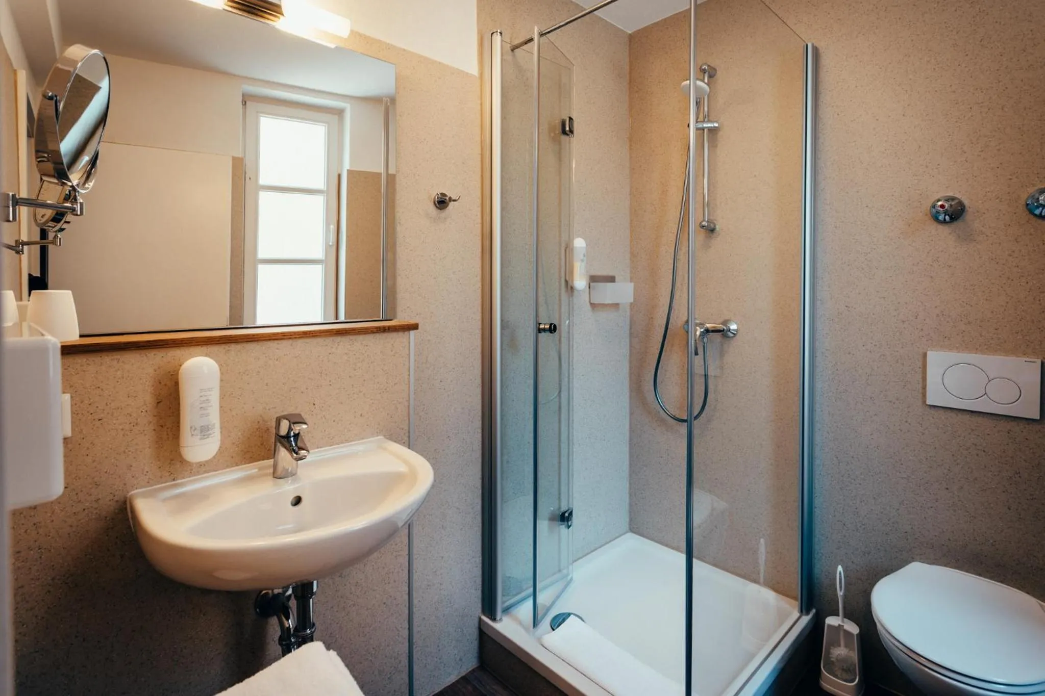 Bathroom in Hotel Adler