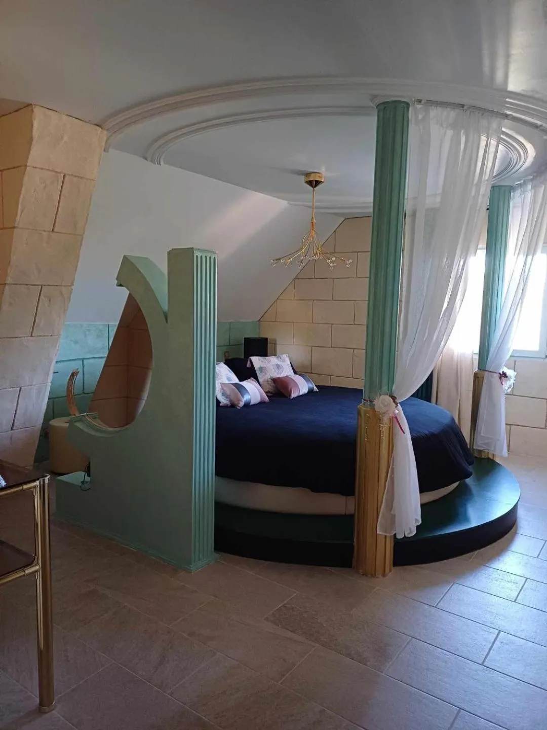 Bed in il piccolo castello