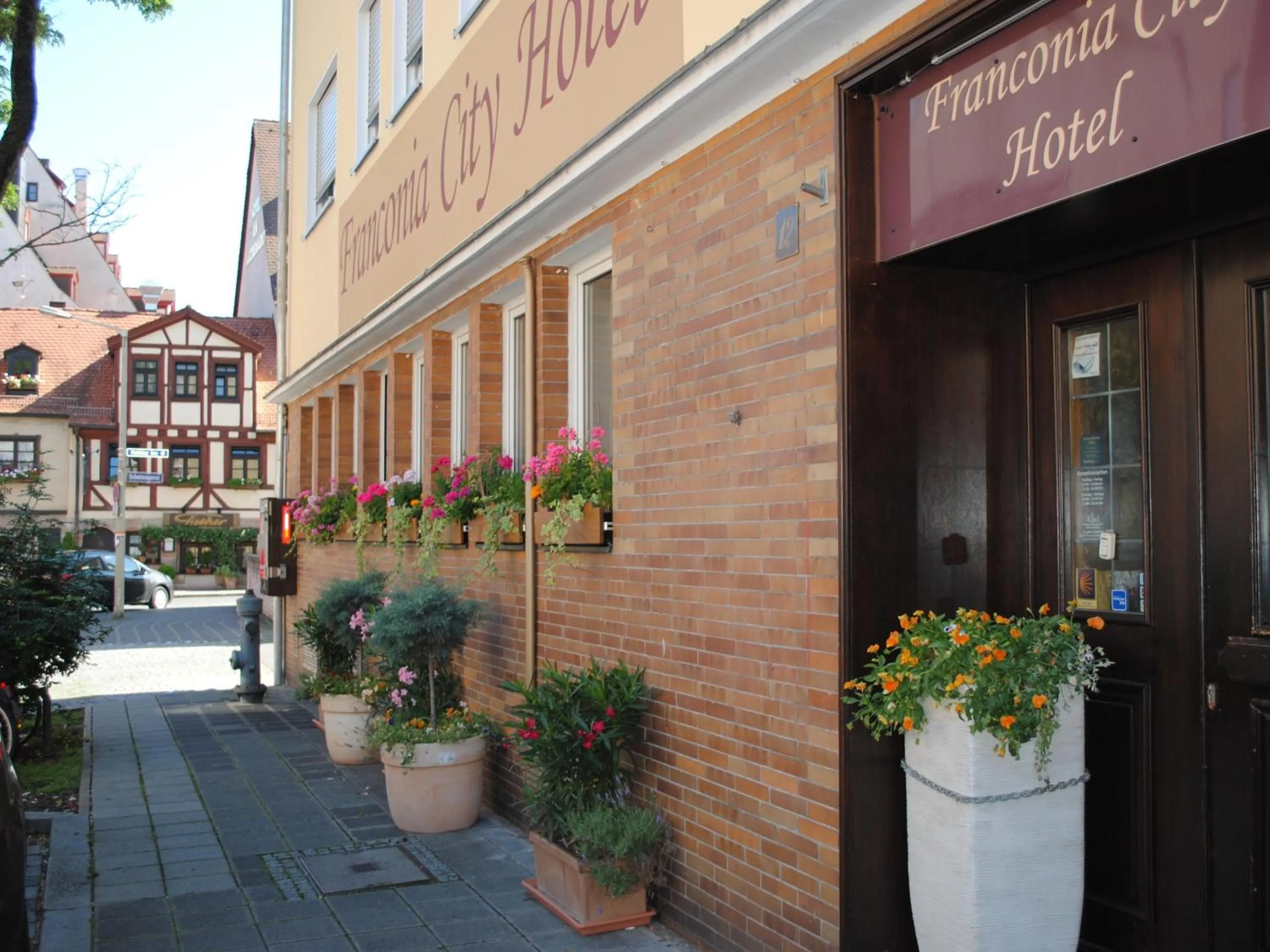 Property building in Franconia City Hotel