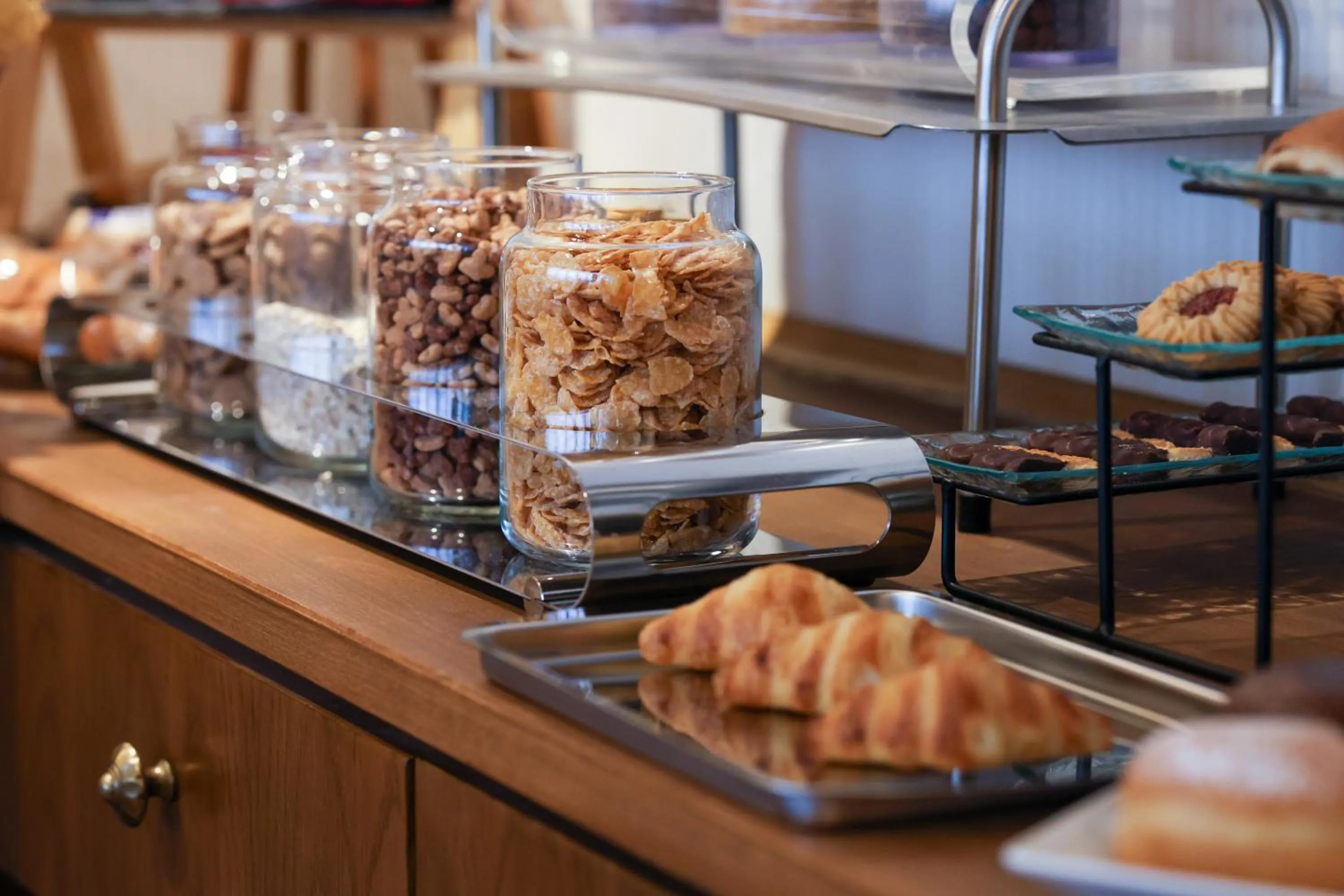 Buffet breakfast in Franconia City Hotel