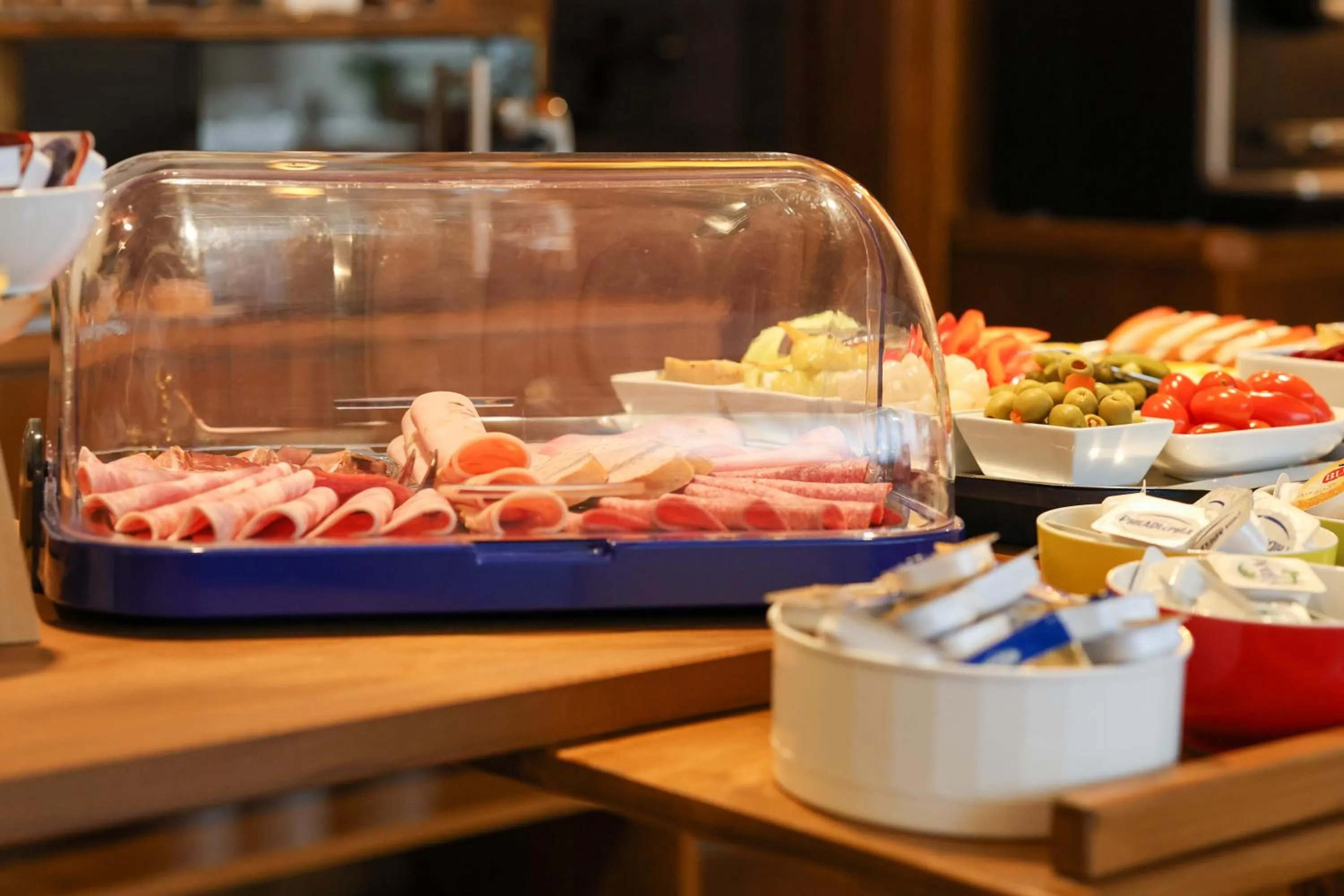 Buffet breakfast in Franconia City Hotel