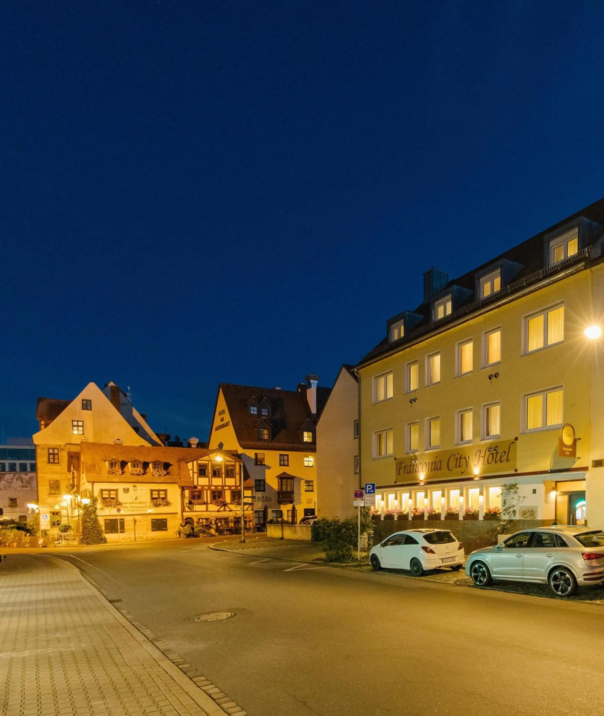 Property building in Franconia City Hotel