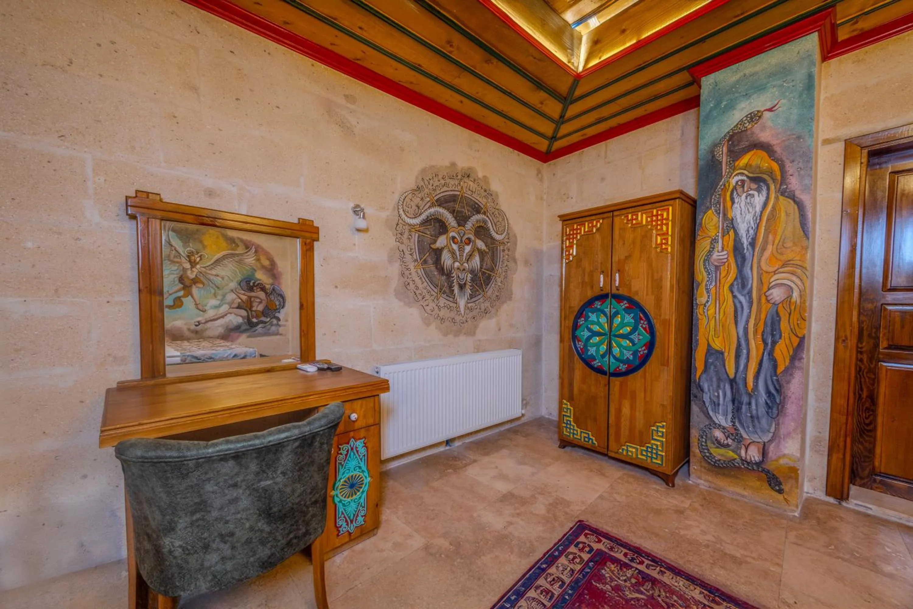 Decorative detail in Çakıltaşı Evi Otel Spa