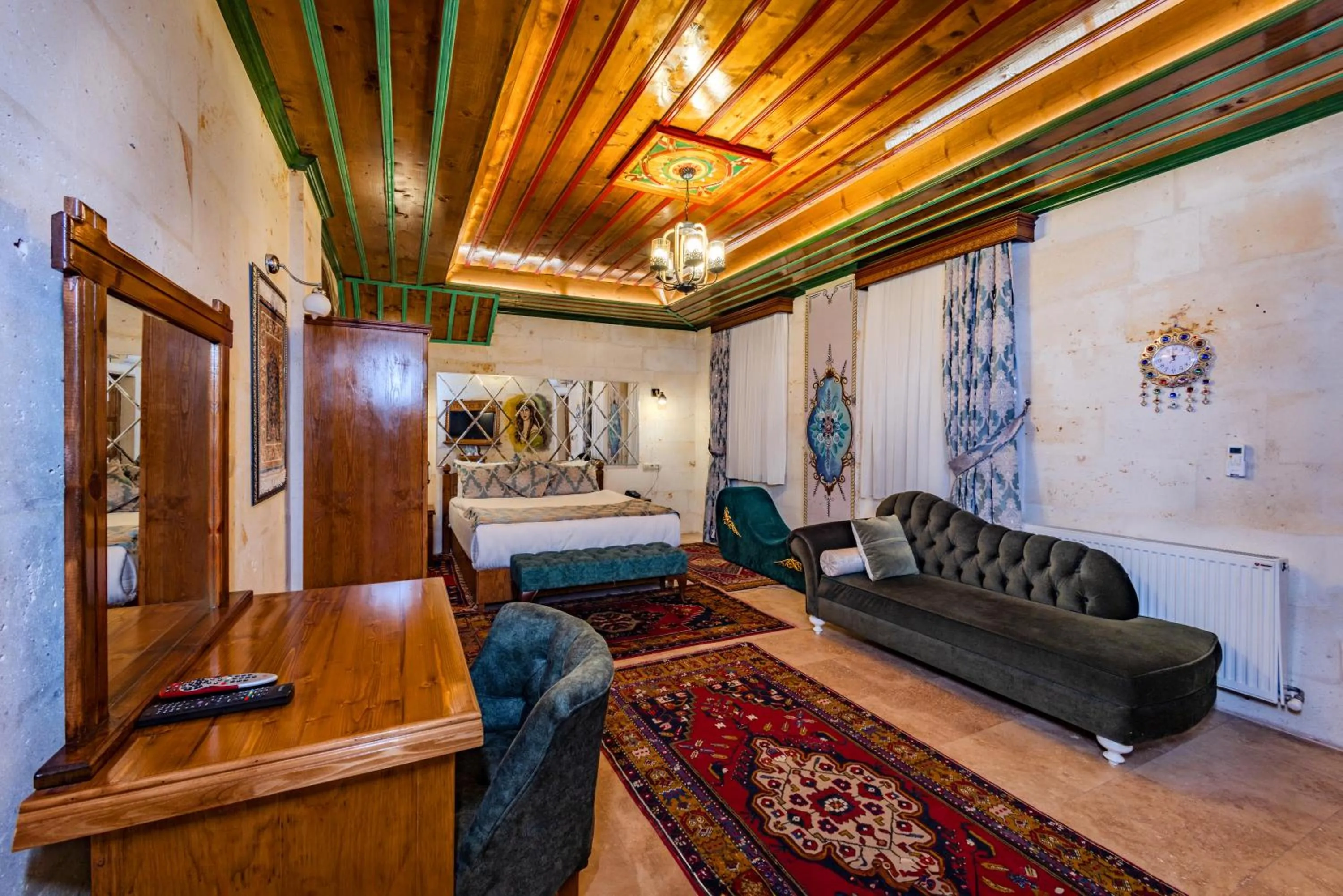 Bed in Çakıltaşı Evi Otel Spa