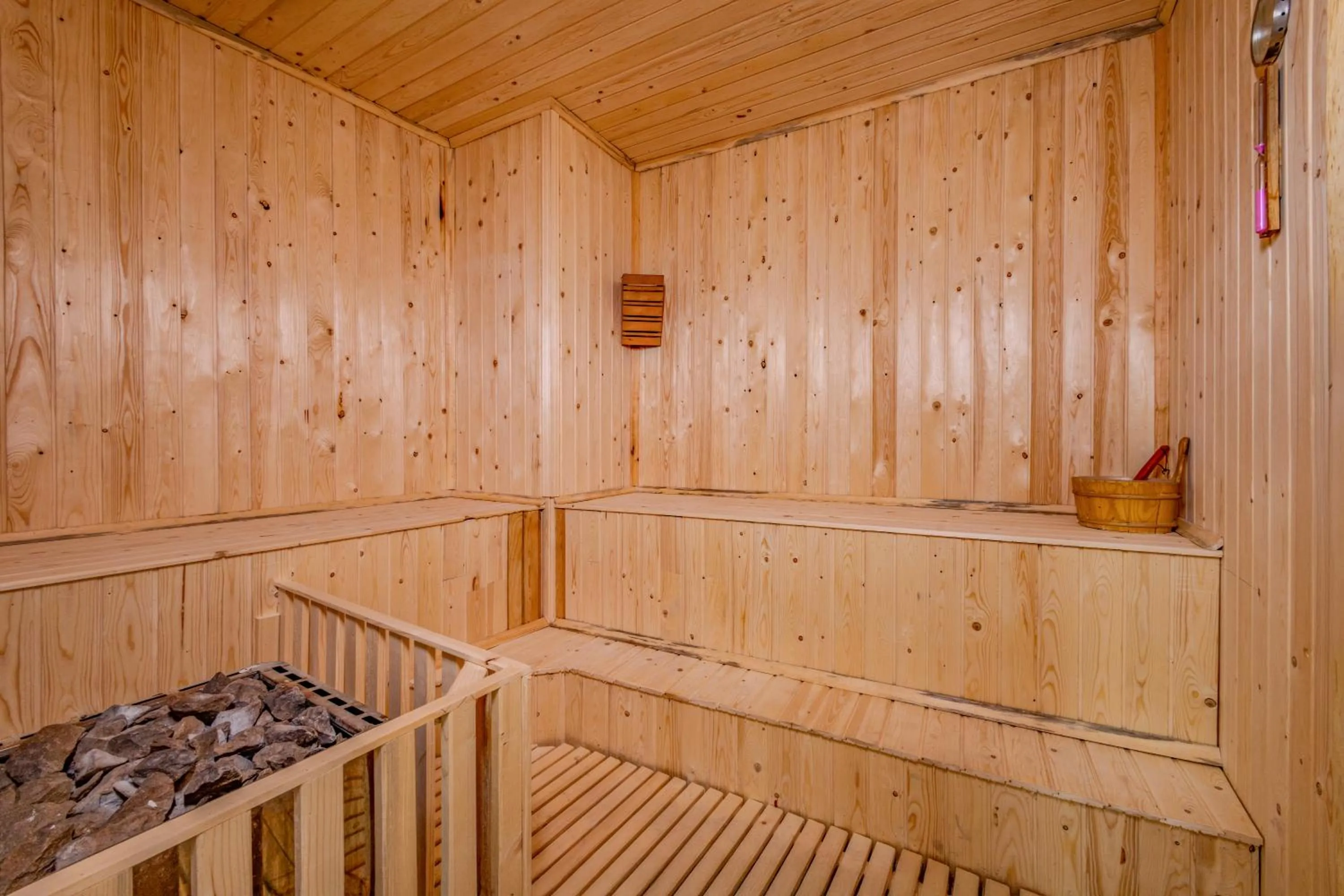 Sauna in Çakıltaşı Evi Otel Spa