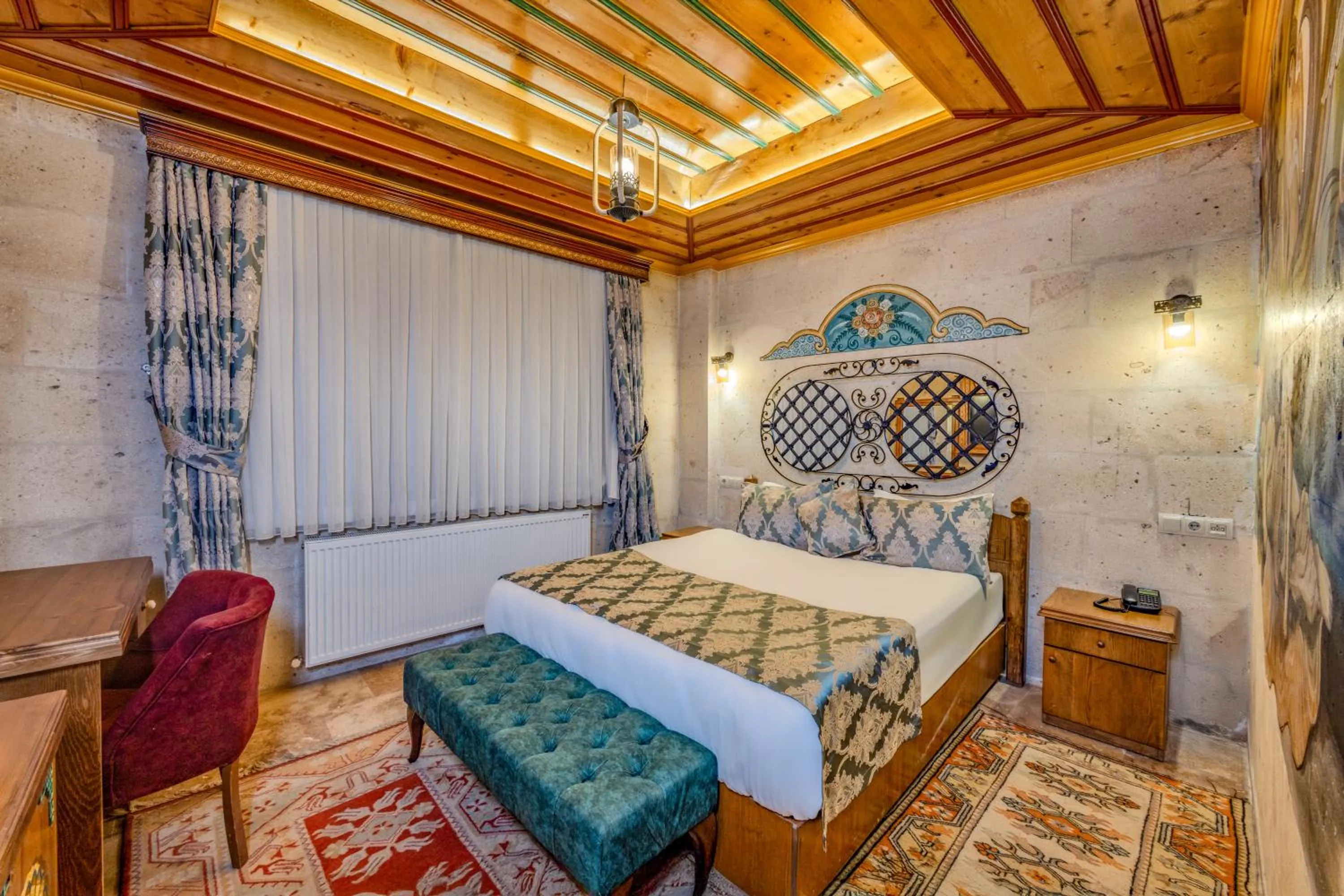 Bed in Çakıltaşı Evi Otel Spa