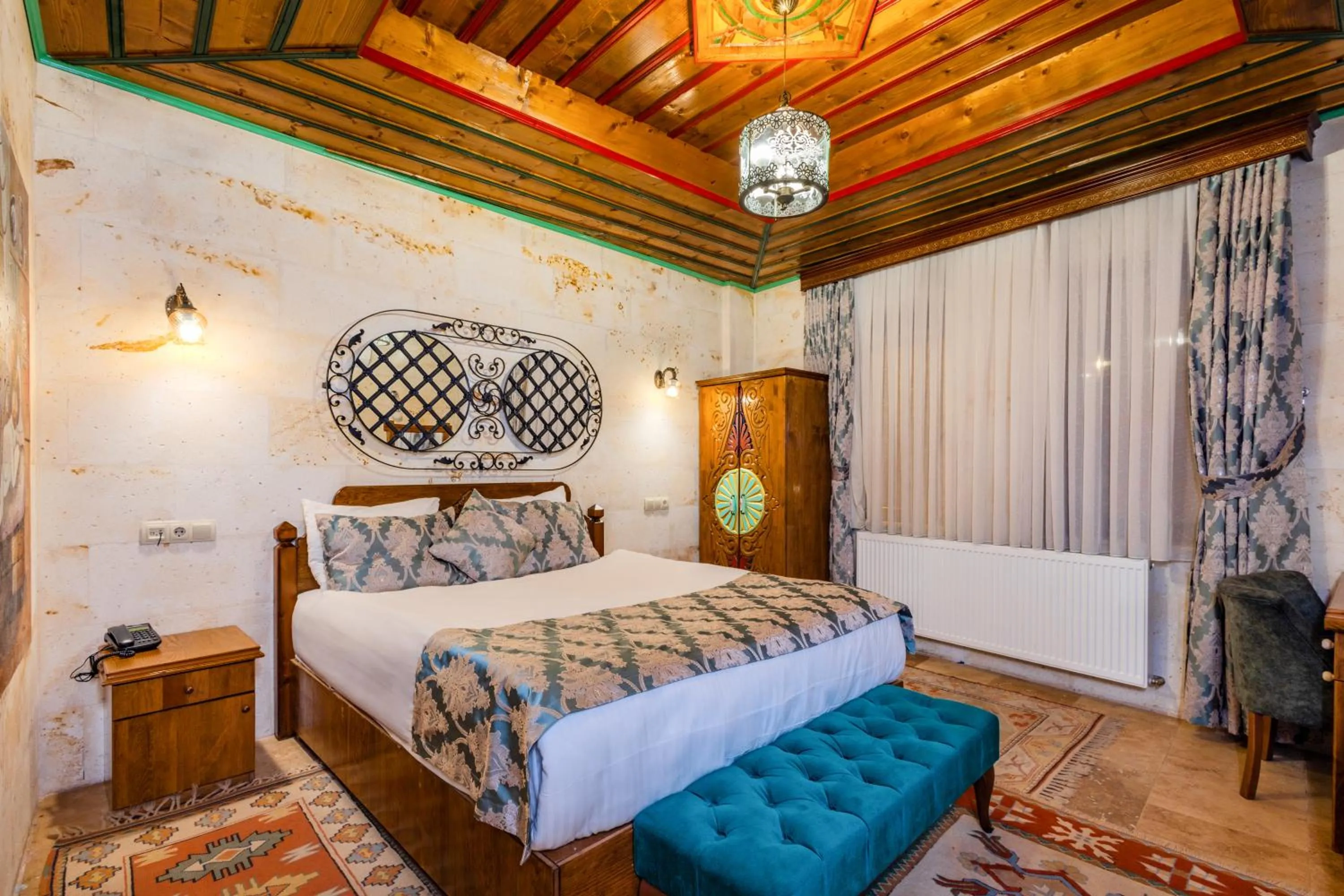 Bed in Çakıltaşı Evi Otel Spa