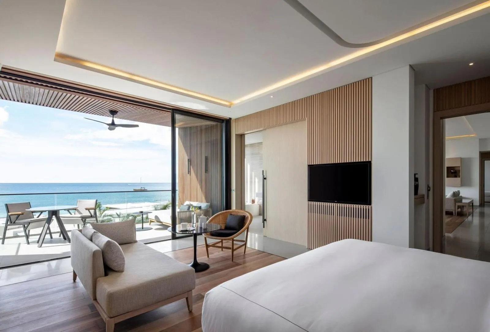 Bed in Silversands Resort Grenada at Grand Anse