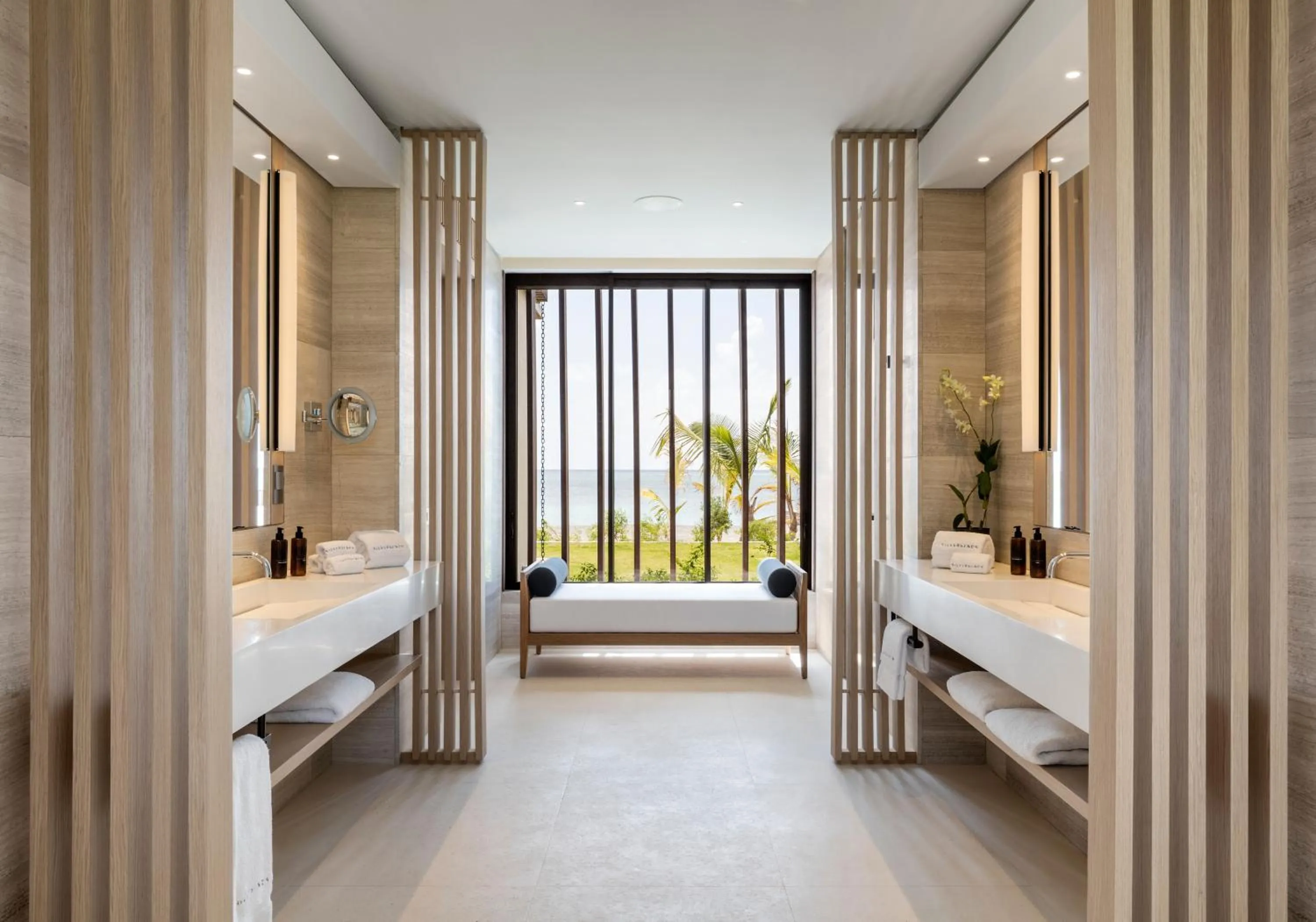 Bathroom, Bed in Silversands Resort Grenada at Grand Anse