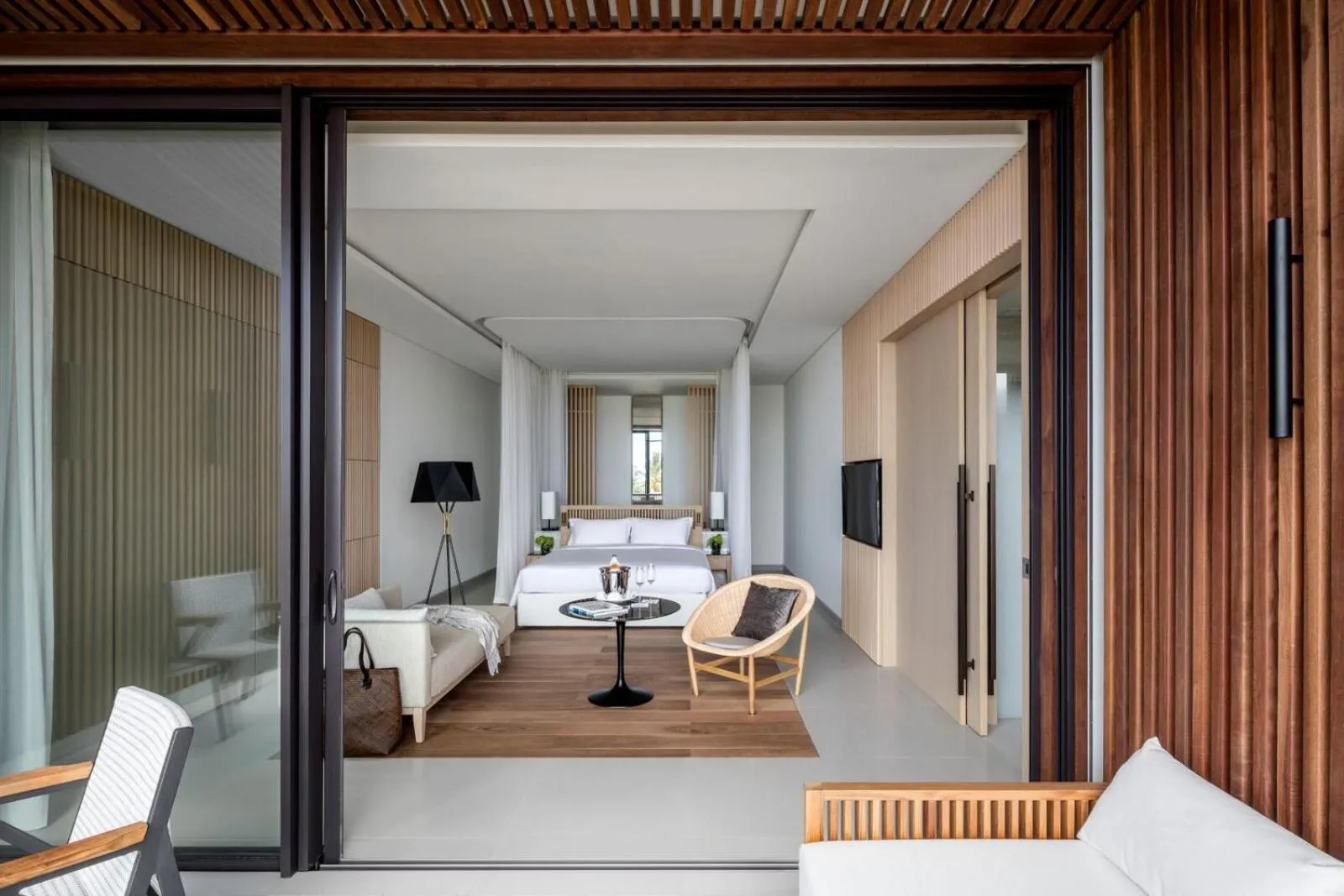 Bed in Silversands Resort Grenada at Grand Anse