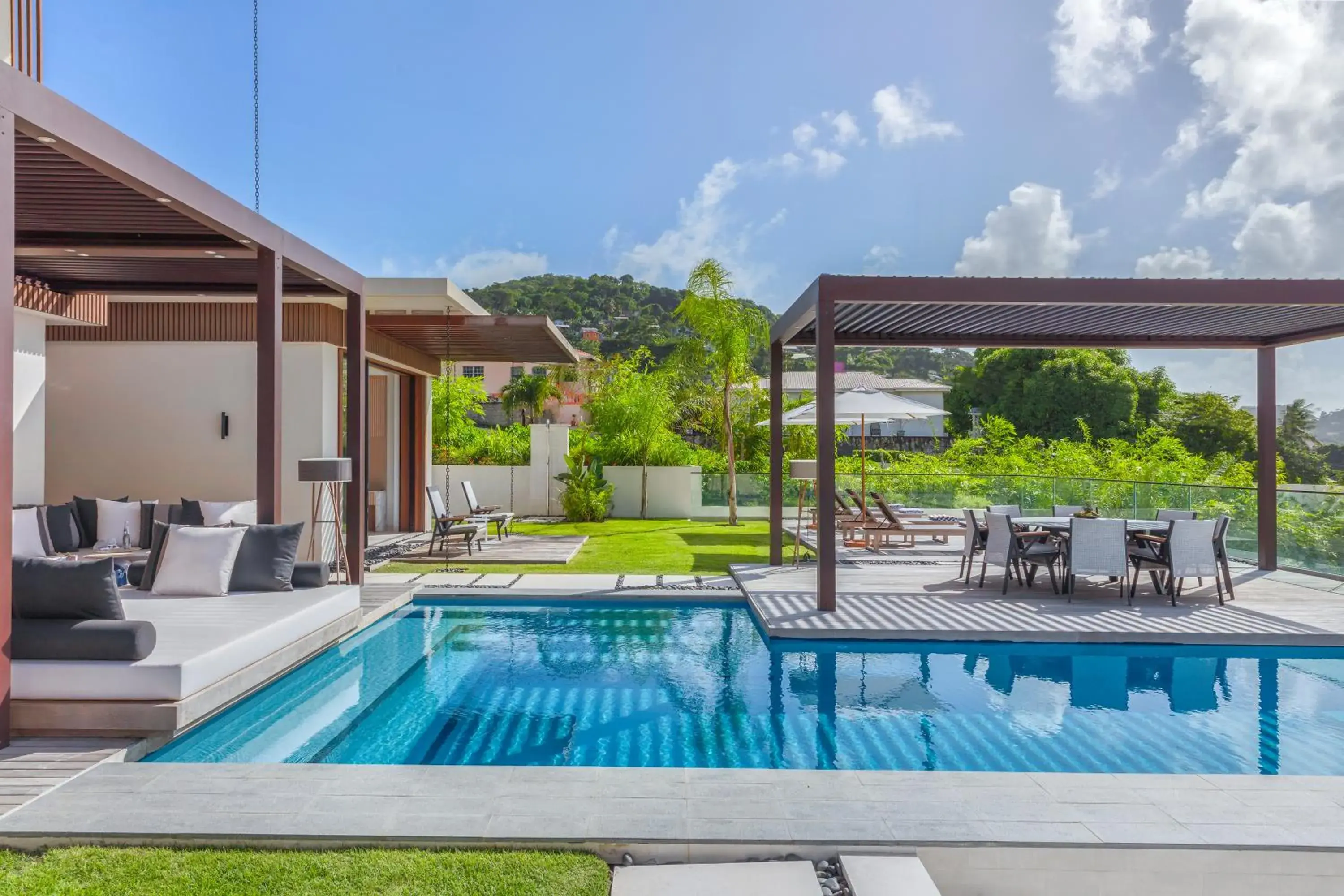 Three-Bedroom Ocean View Pool Villa in Silversands Resort Grenada at Grand Anse Three-Bedroom Ocean View Pool Villa in Silversands Resort Grenada at Grand Anse