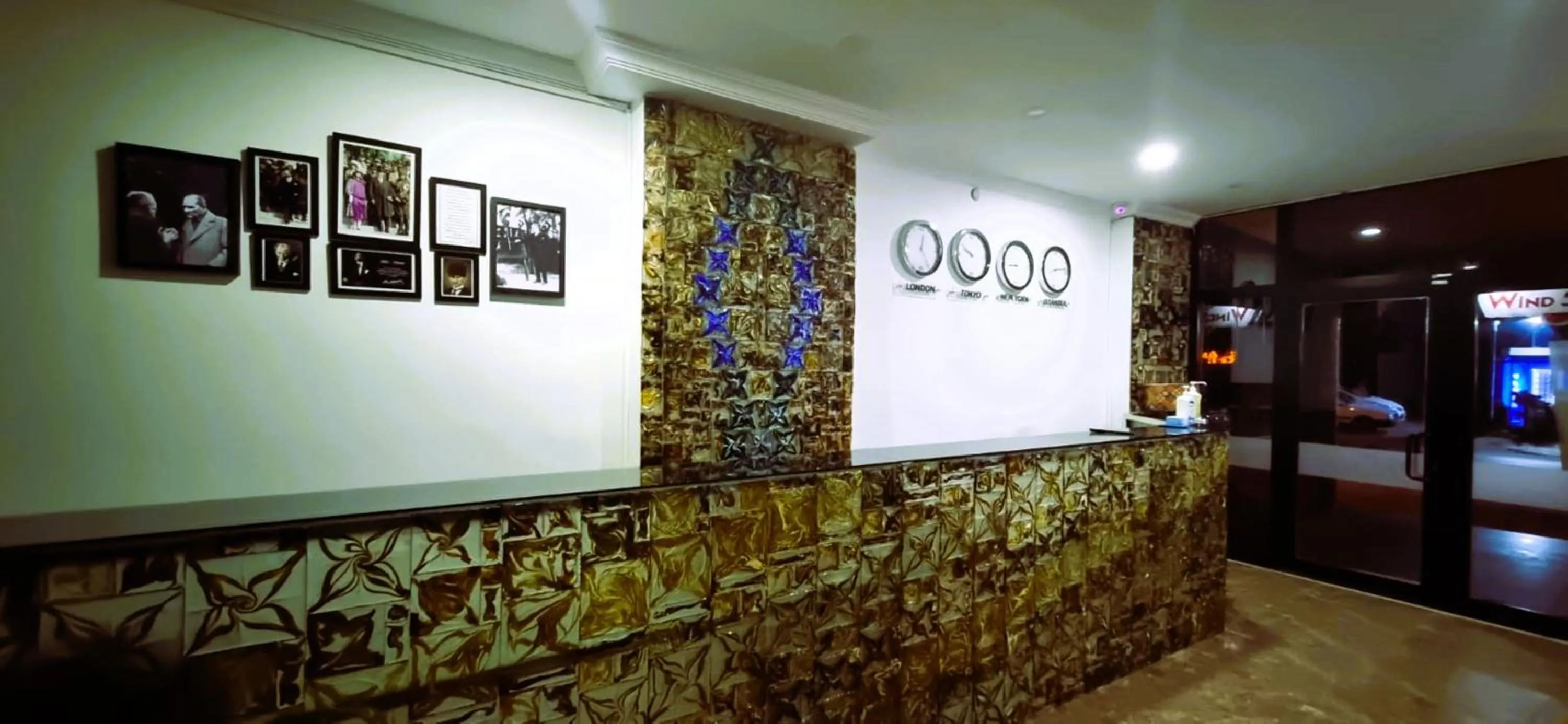 Lobby or reception in WİND HOTEL