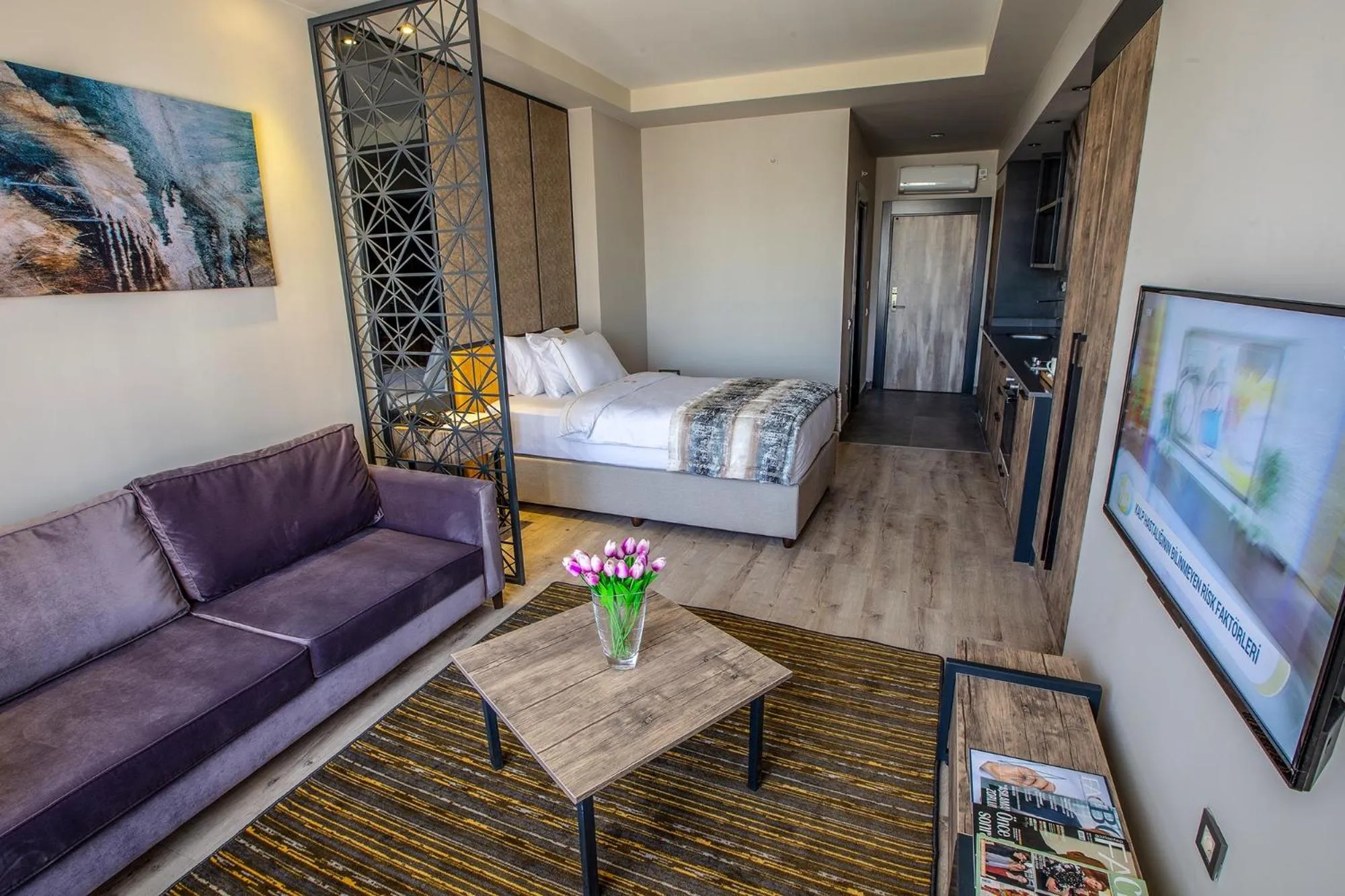 Bed in Shimall Hotel