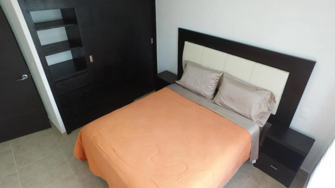 Bed in DEPARTAMENTO DE LUJO 3 RECAMARAS EN EXCLENTE UBICACION