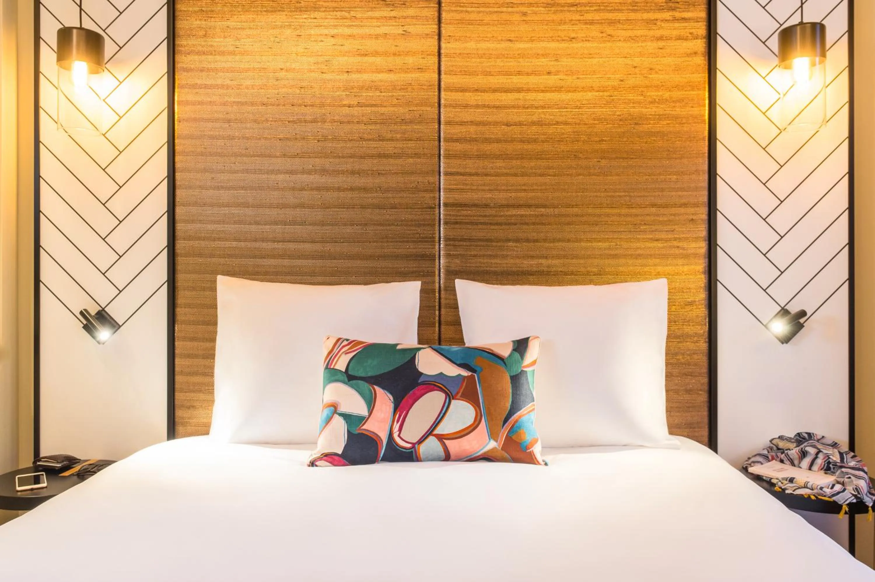 Bed in Mercure Luxembourg Off Kirchberg