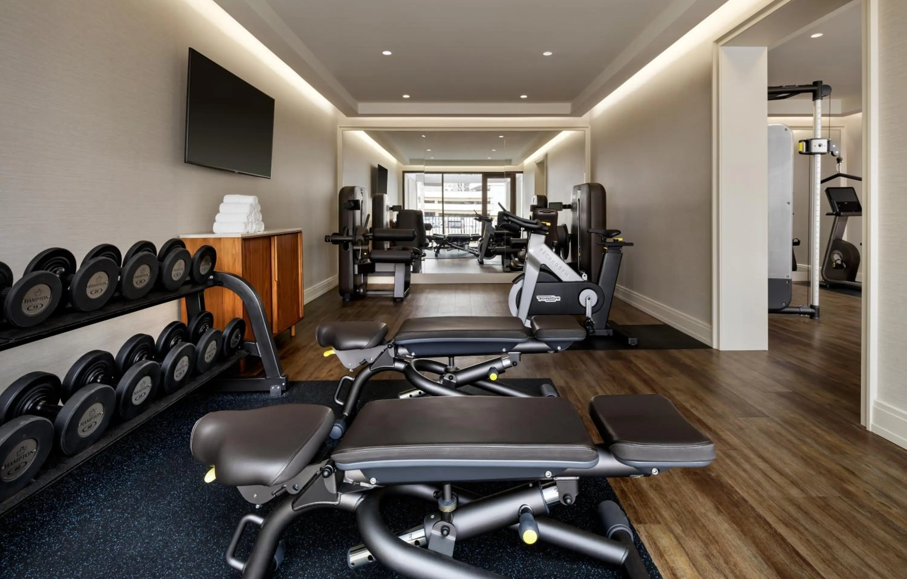 Fitness centre/facilities in Halepuna Waikiki by Halekulani - NO RESORT FEE