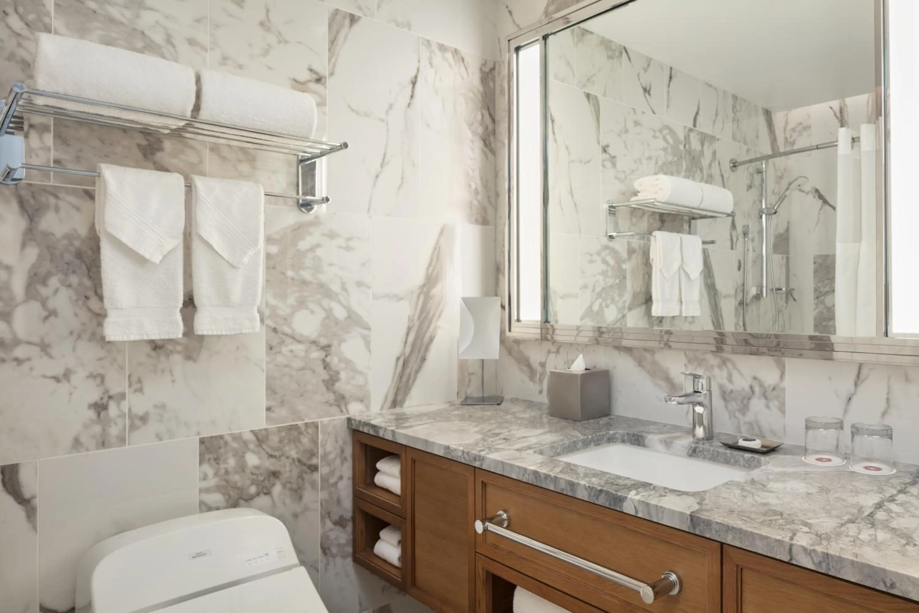 Bathroom in Halepuna Waikiki by Halekulani - NO RESORT FEE