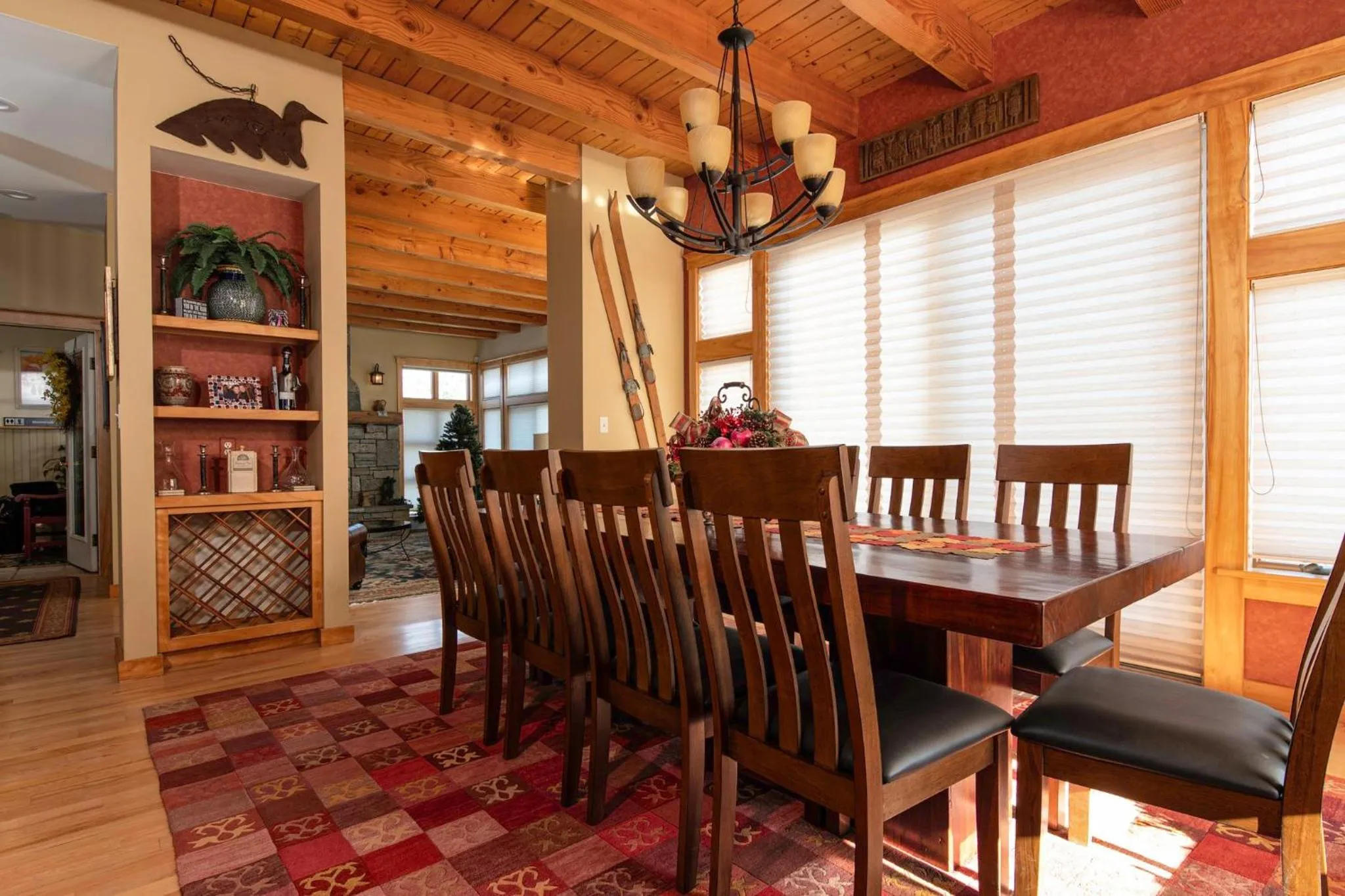 Dining area in Solitude Village at Okemo