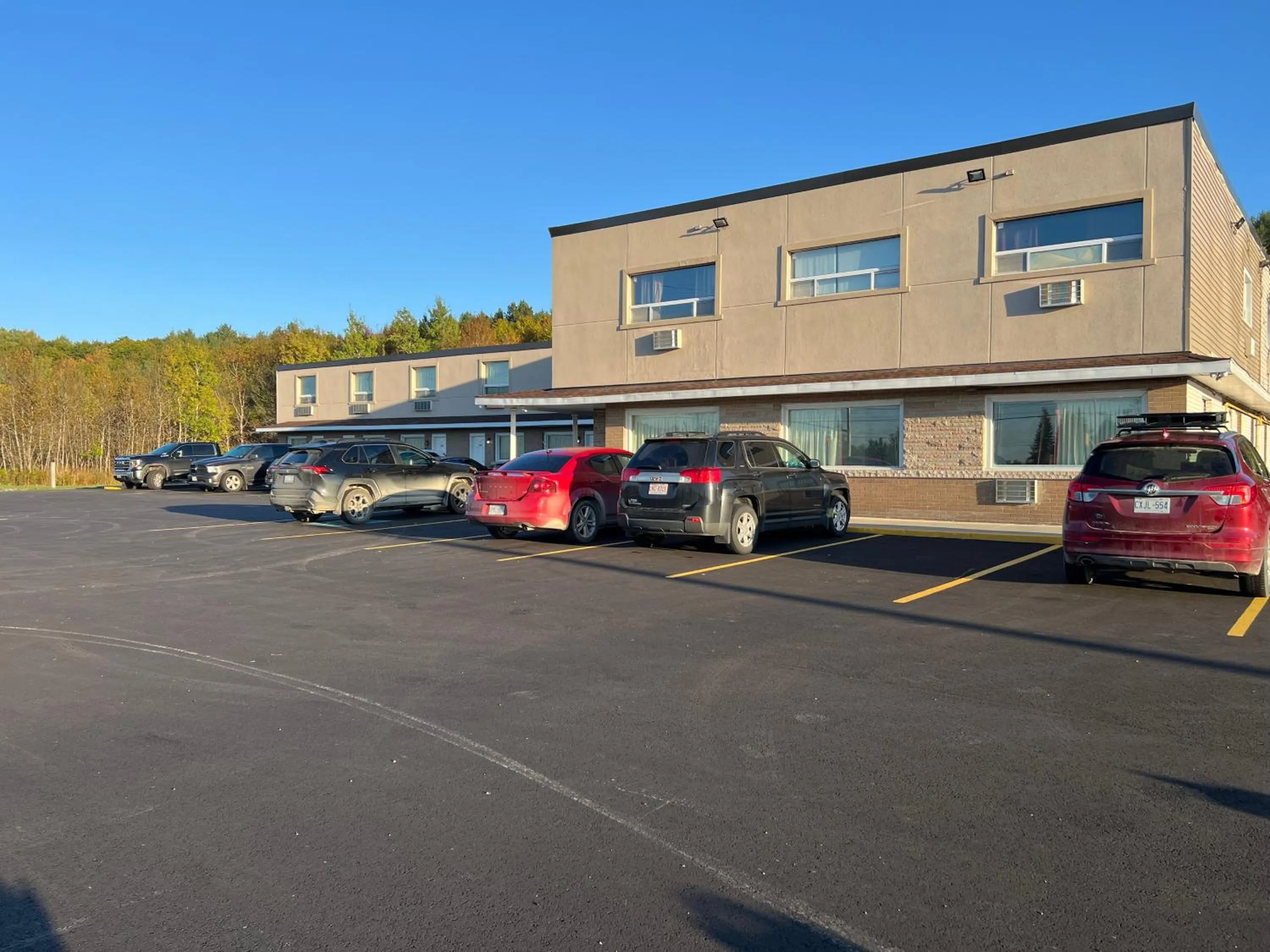 Parking in Motel 6-Sudbury, ON