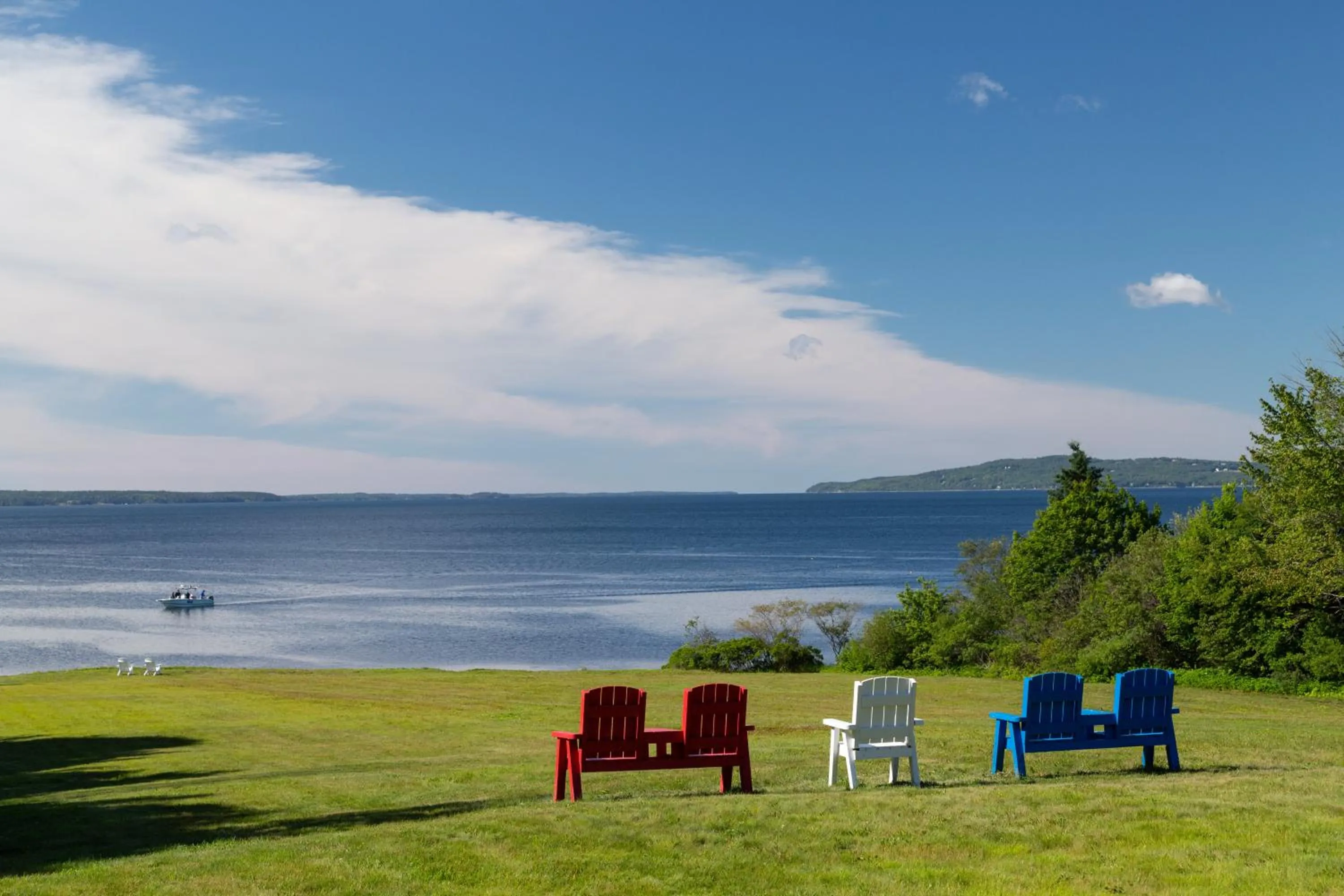 Sea view in Captain Nickels Inn