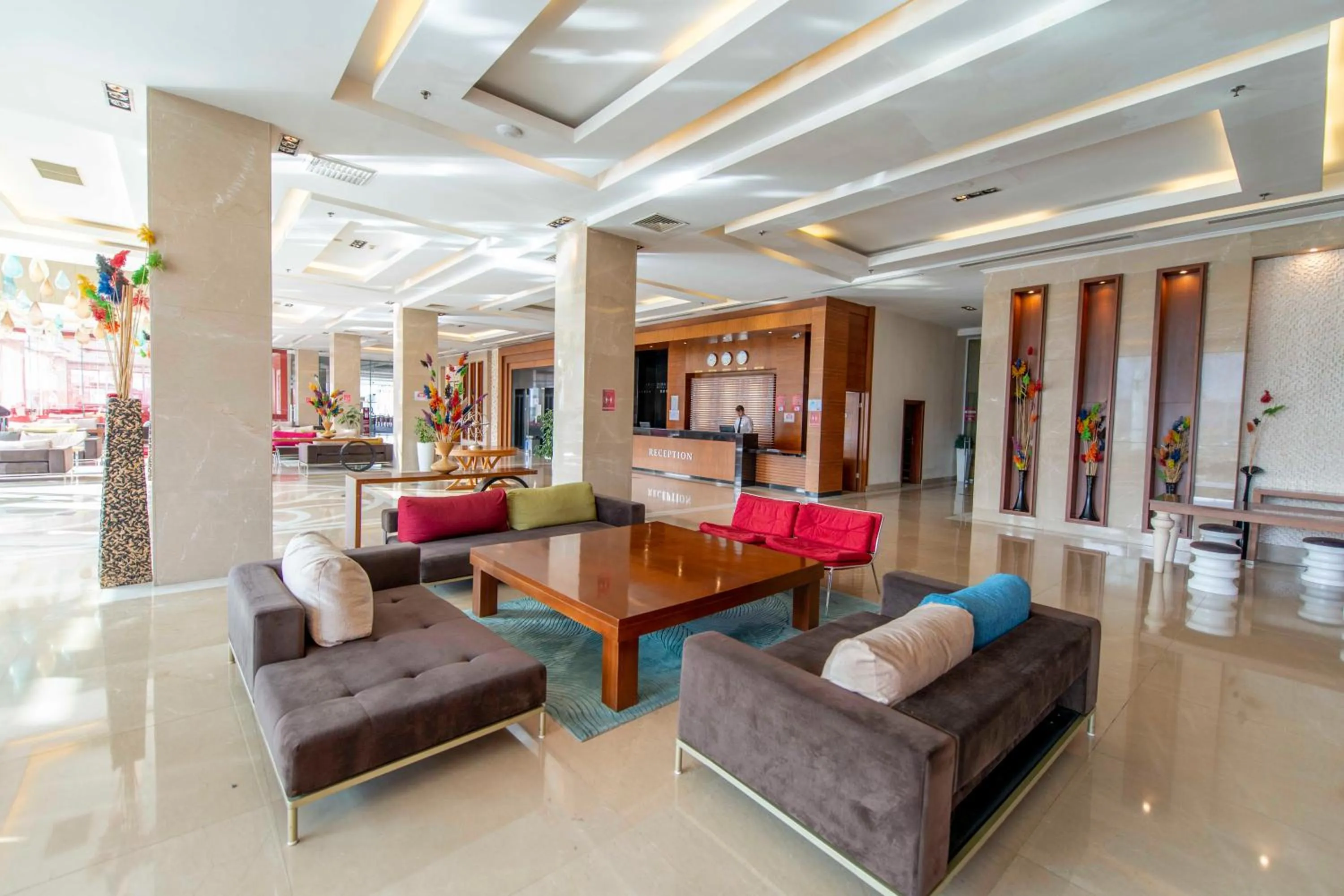 Lobby or reception in Jura Hotels Afyon Thermal