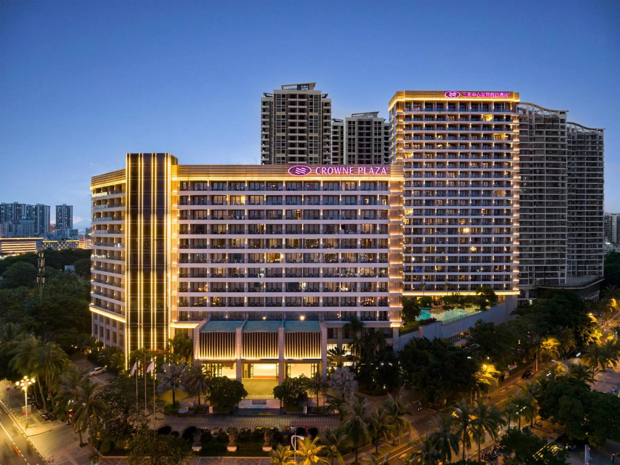 Property building in Crowne Plaza Sanya City Center by IHG