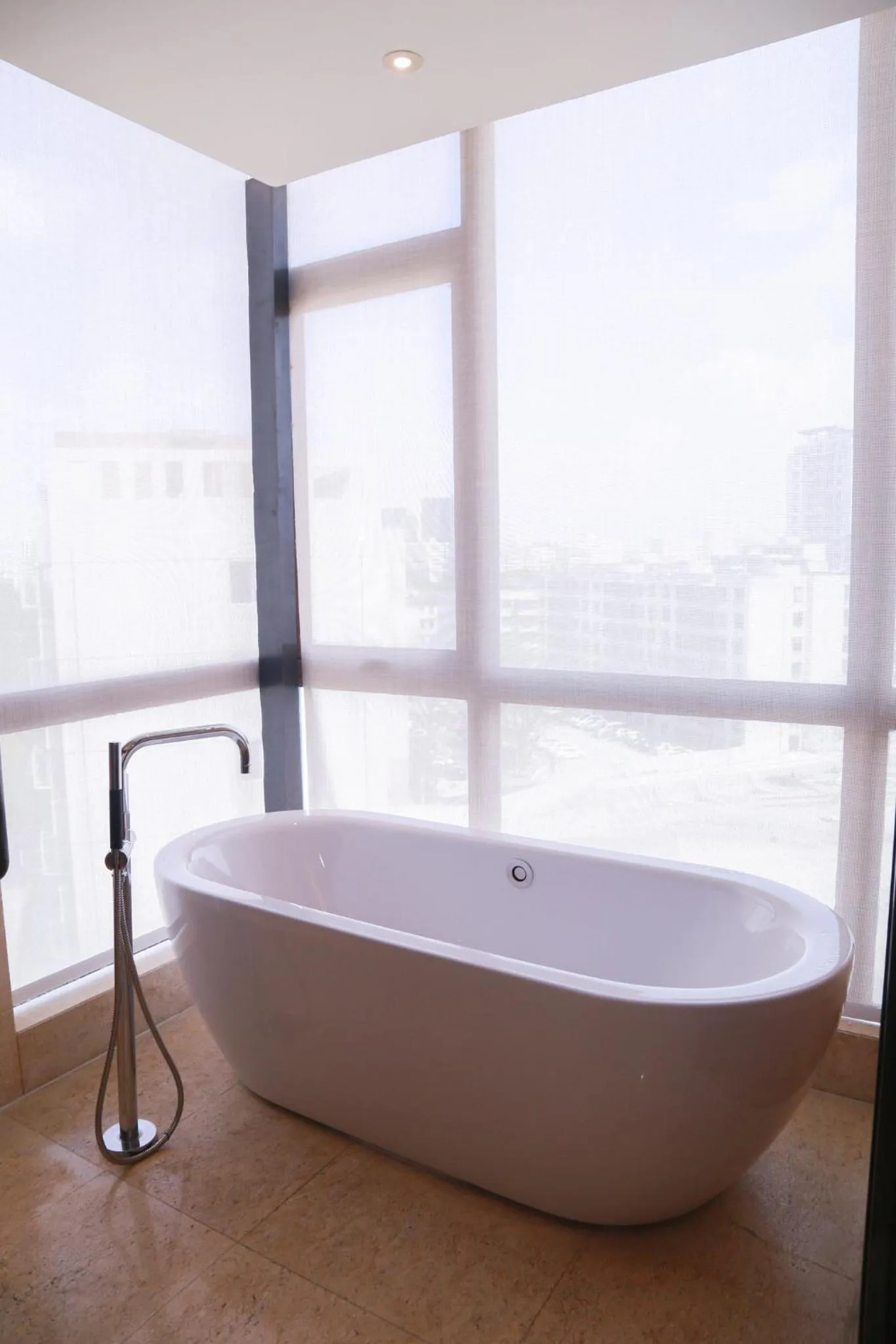 Bathroom in Crowne Plaza Sanya City Center by IHG