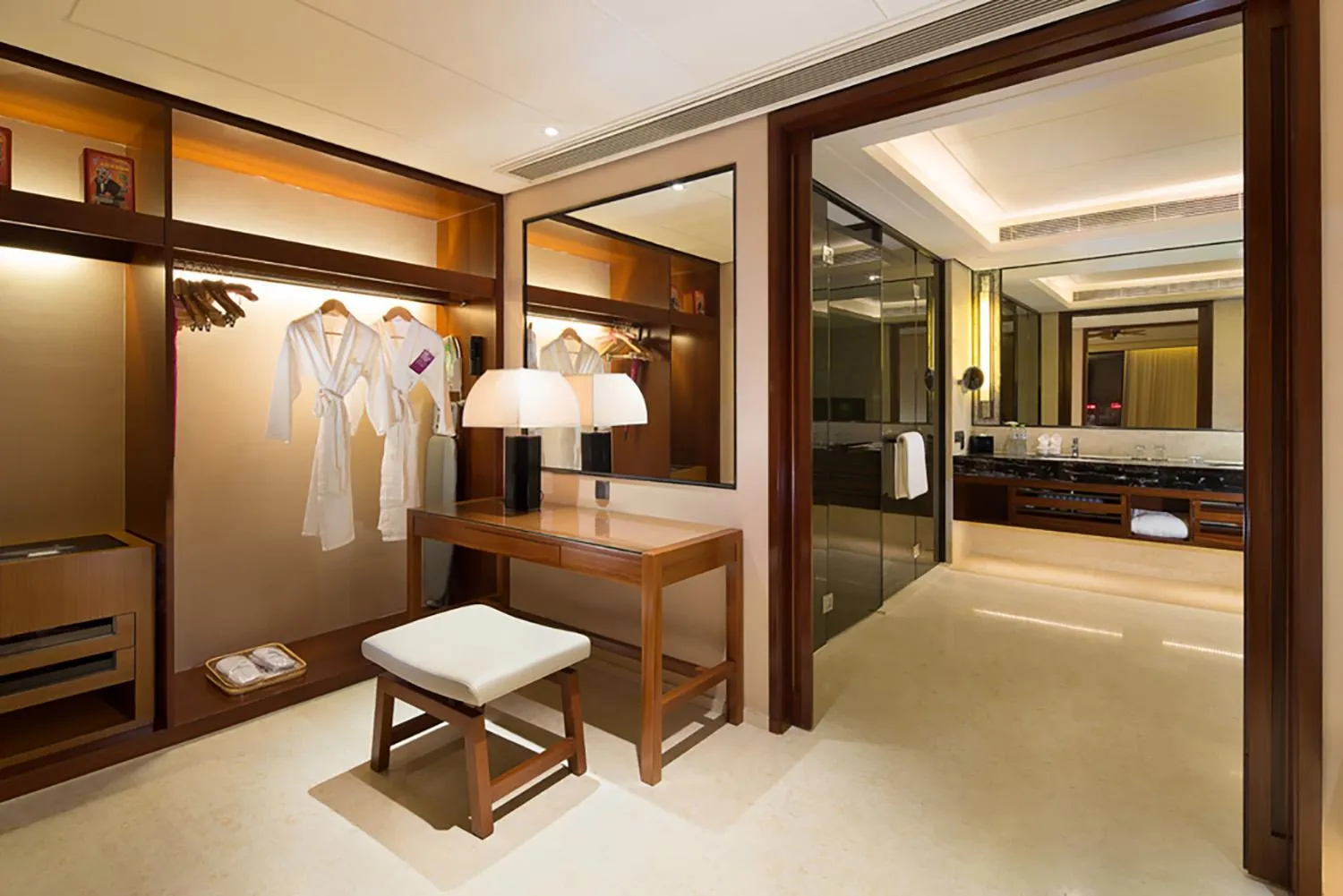 Bathroom in Crowne Plaza Sanya City Center by IHG